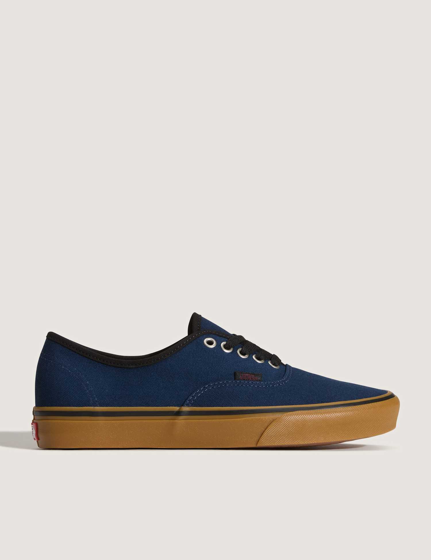 Vans Authentic Canvas Lace Up Trainers Medium Blue