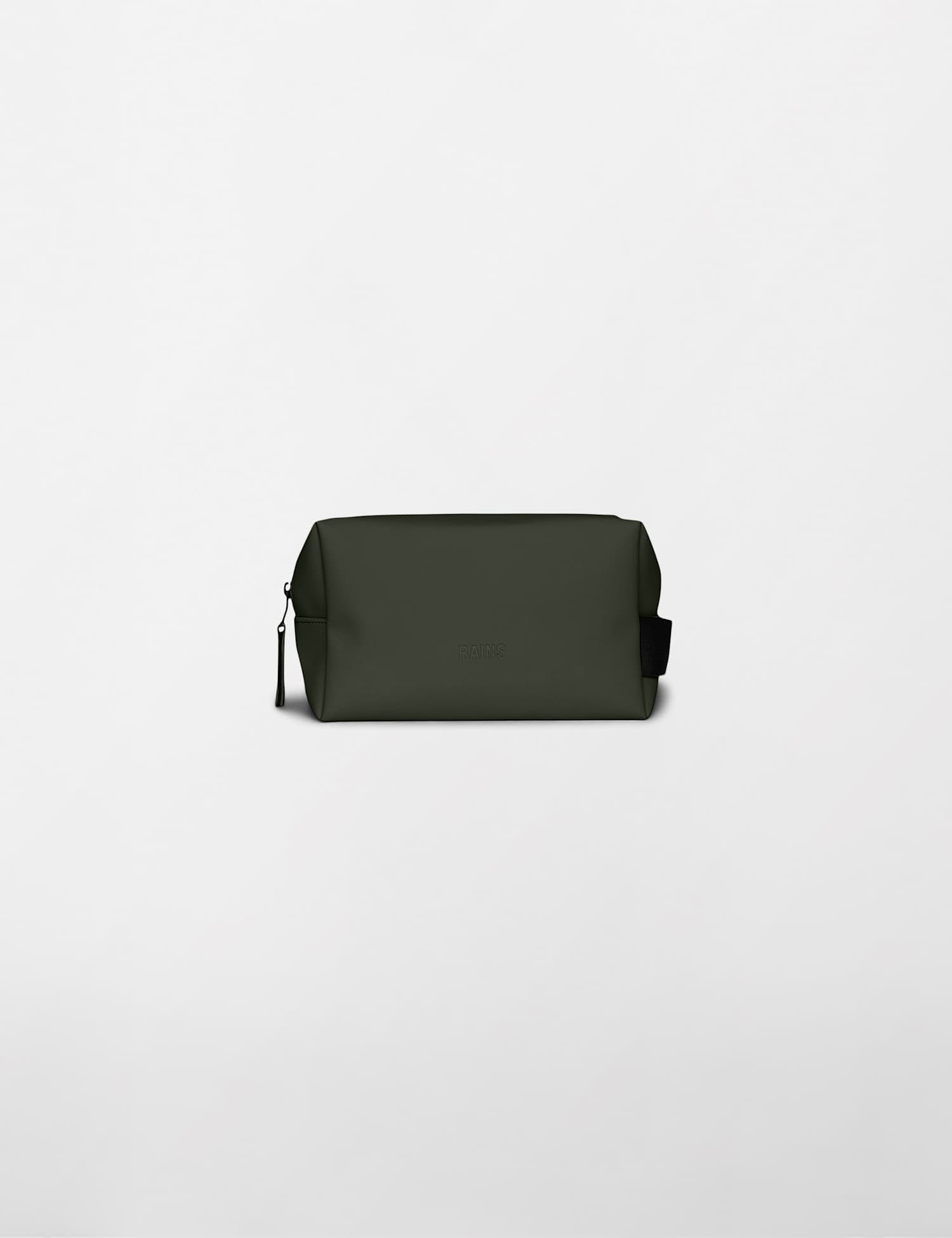 RAINS Wash Bag Dark Green