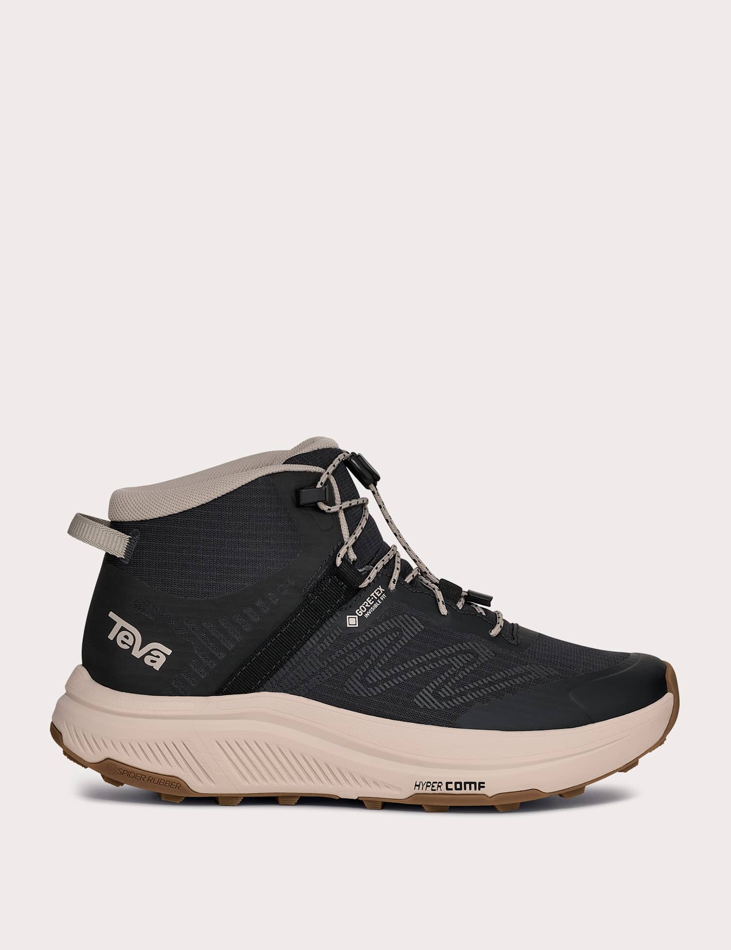 Teva Lace Up Walking Boots Black