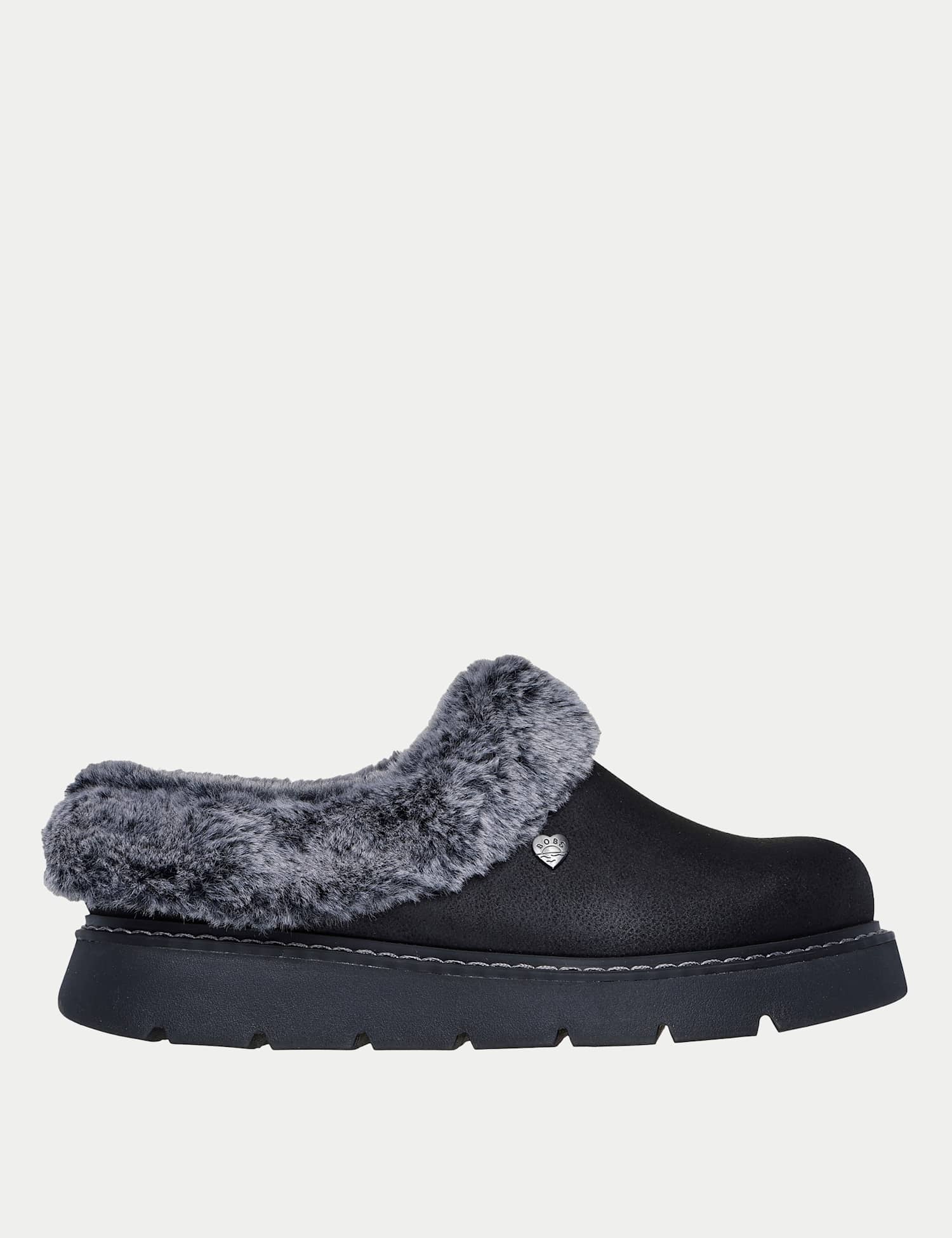 Skechers BOBS� Keepsakes Lite Wide Fit Mule Slippers Black