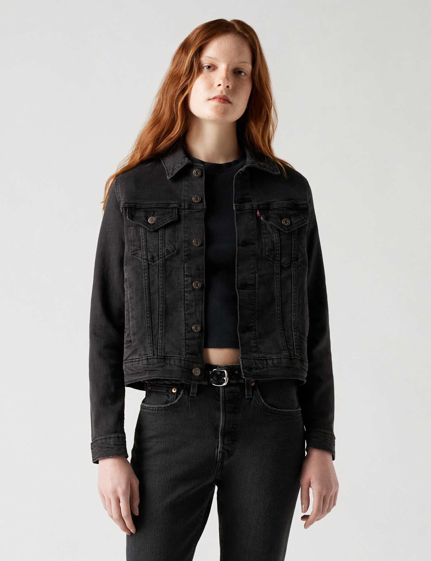 Levi's Denim Trucker Jacket Black