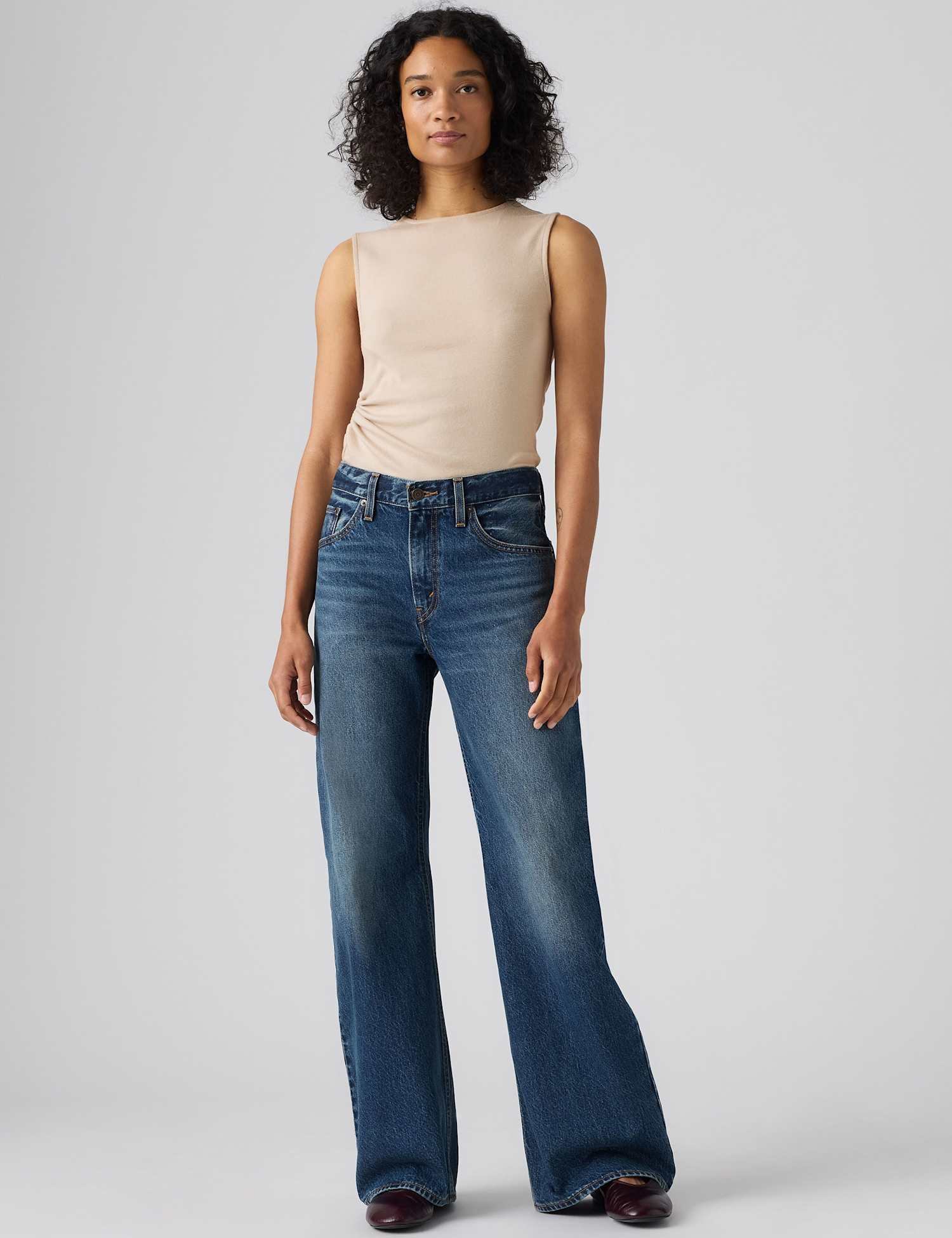 Levi's Loose Boot Jeans Dark Blue