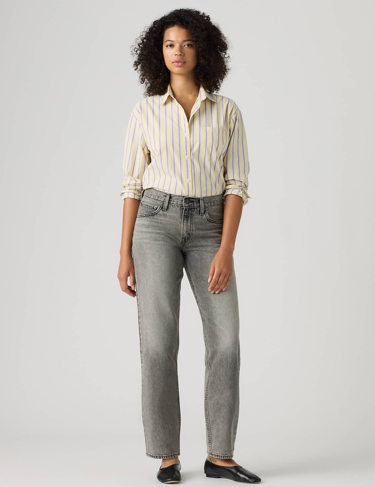 Levi's Loose Taper Ankle Grazer Jeans Grey