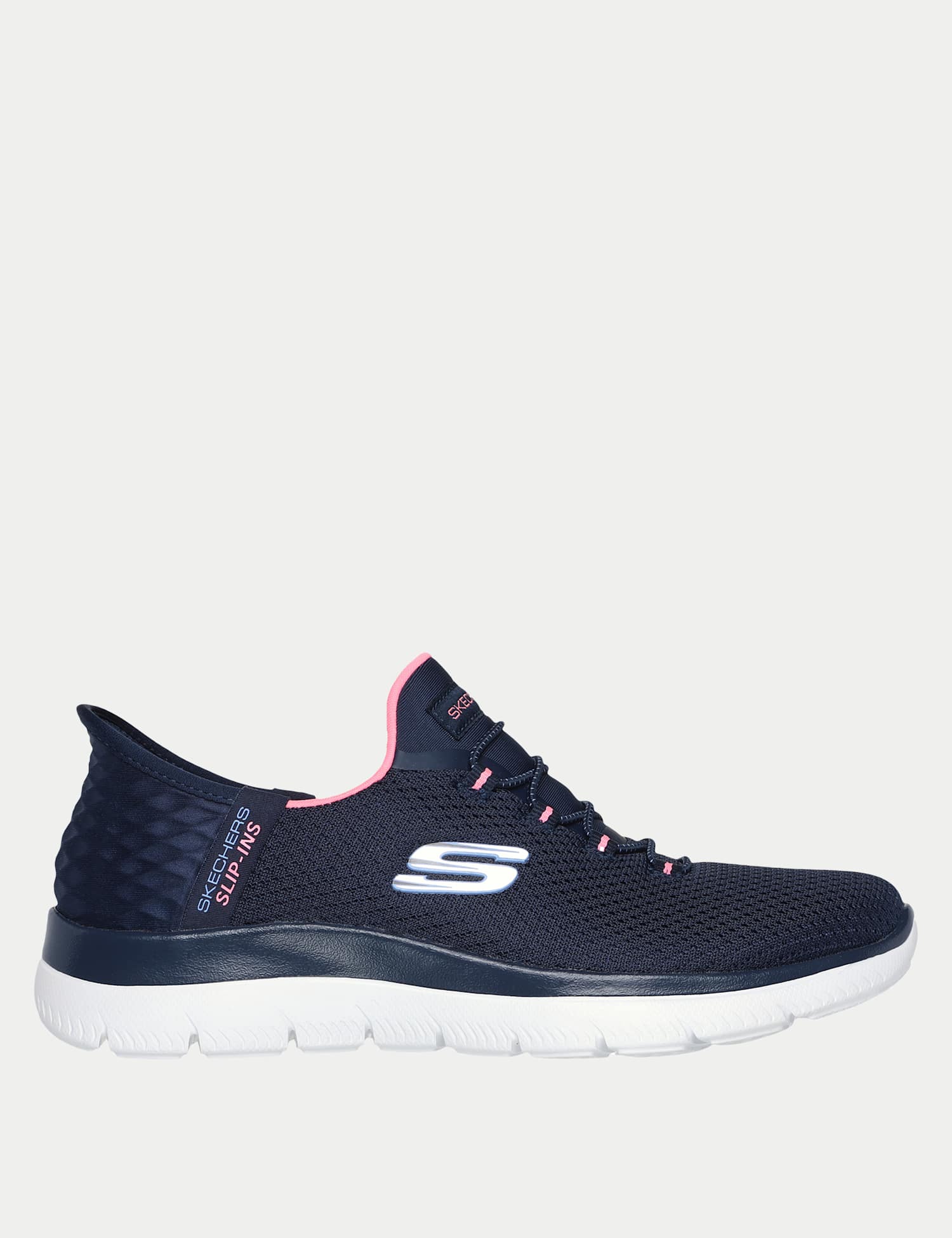 Skechers Summits Diamond Dream Slip-In Trainers Navy Mix