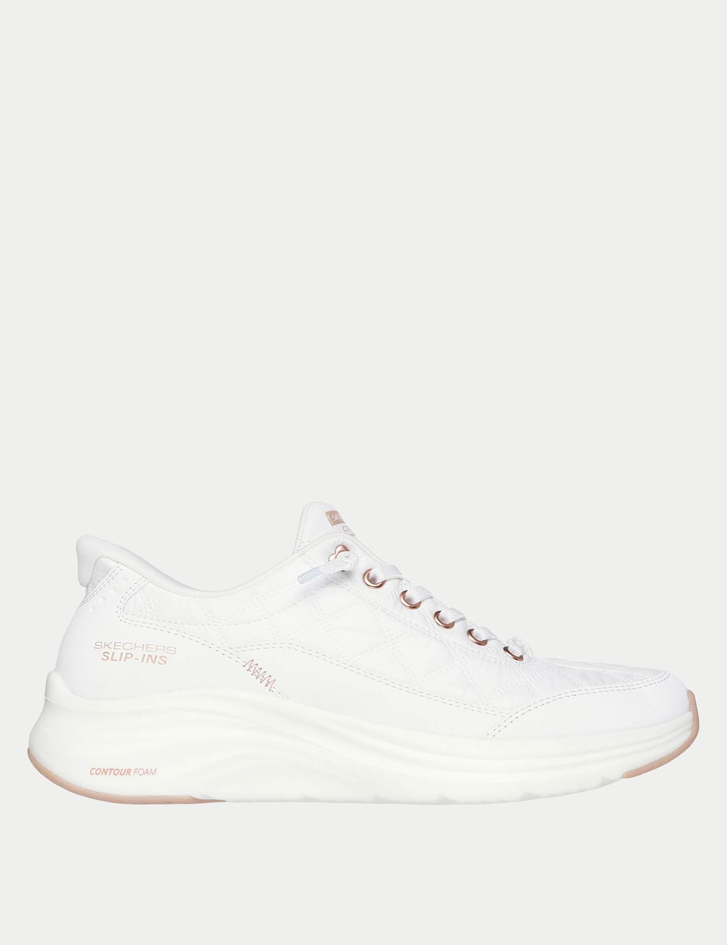 Skechers Contour Foam Cozy Fit Slip-In trainers White