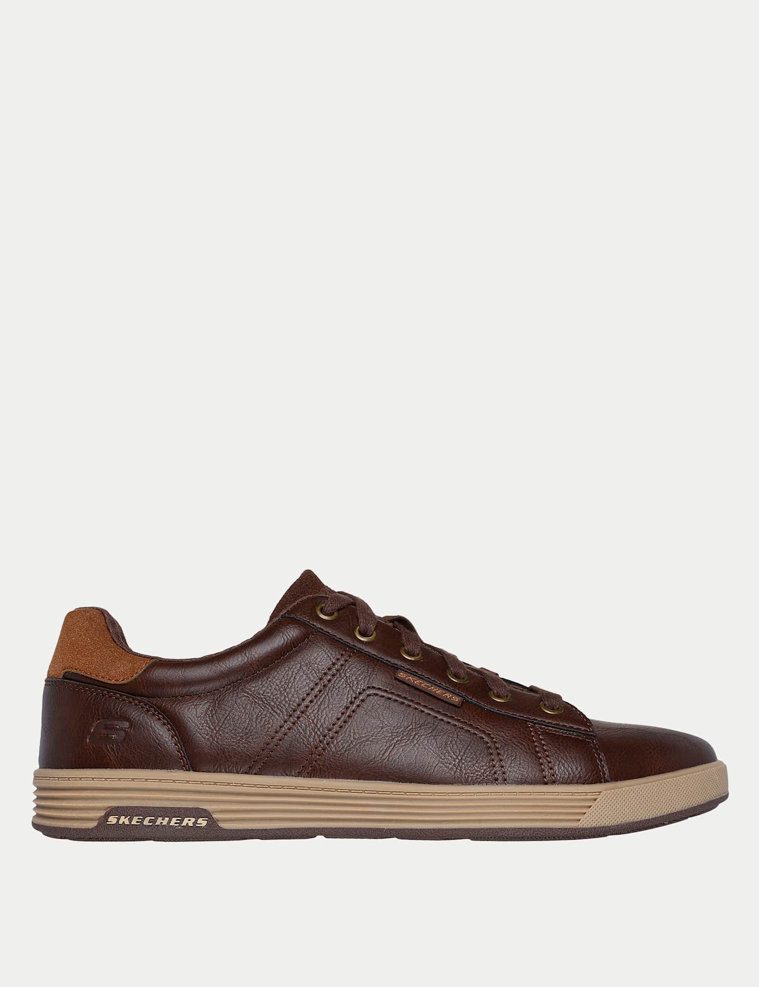 Skechers Cavell Hensley Trainers Chocolate