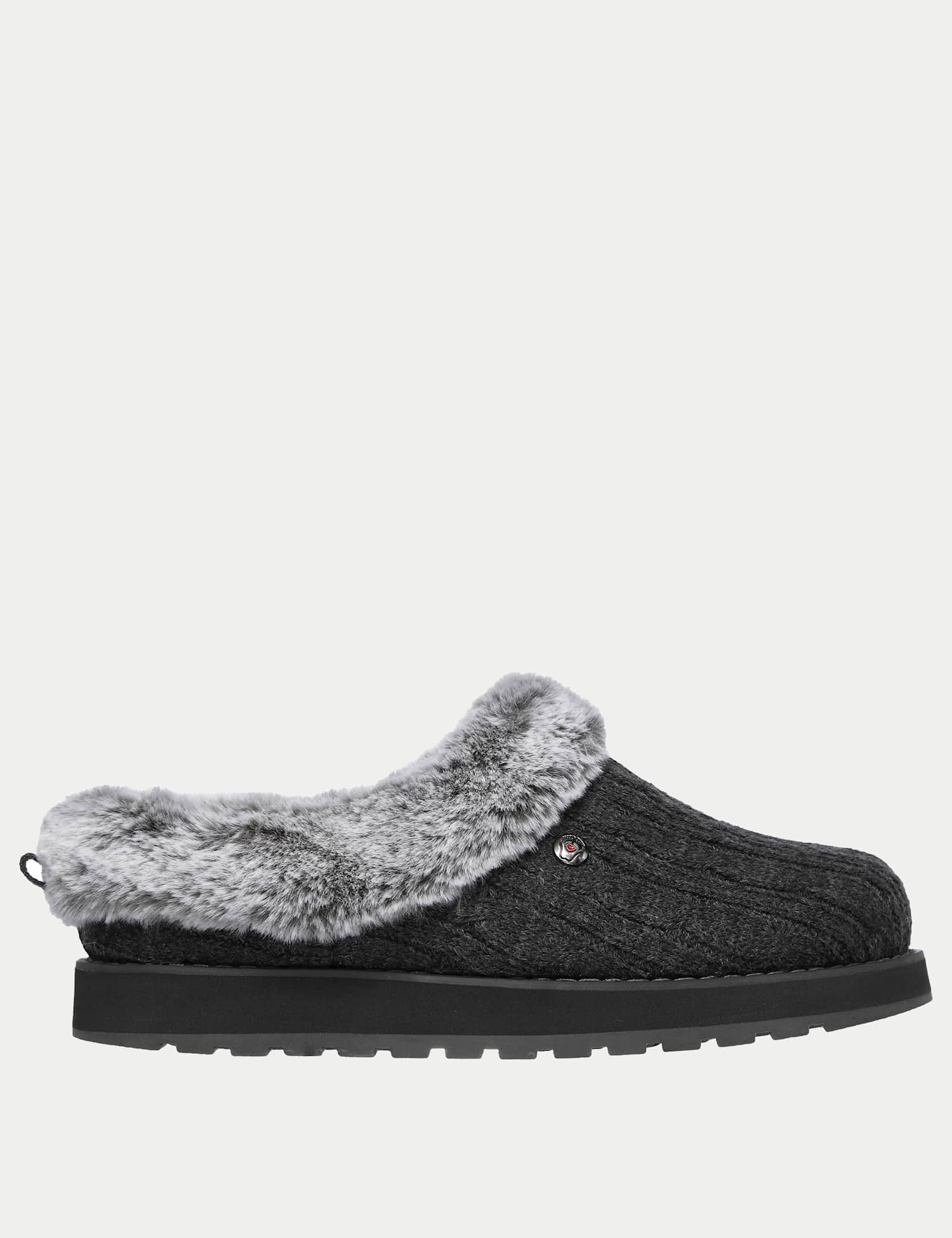 Skechers Keepsakes Ice Angel Slippers Charcoal