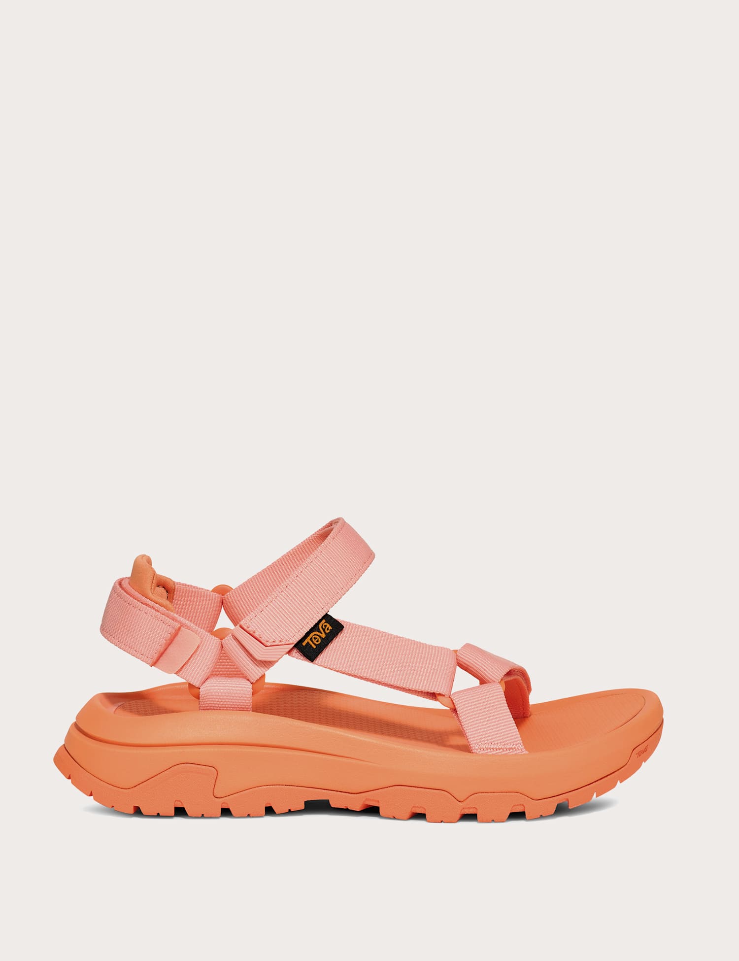 Teva Ankle Strap Flat Sandals Light Orange