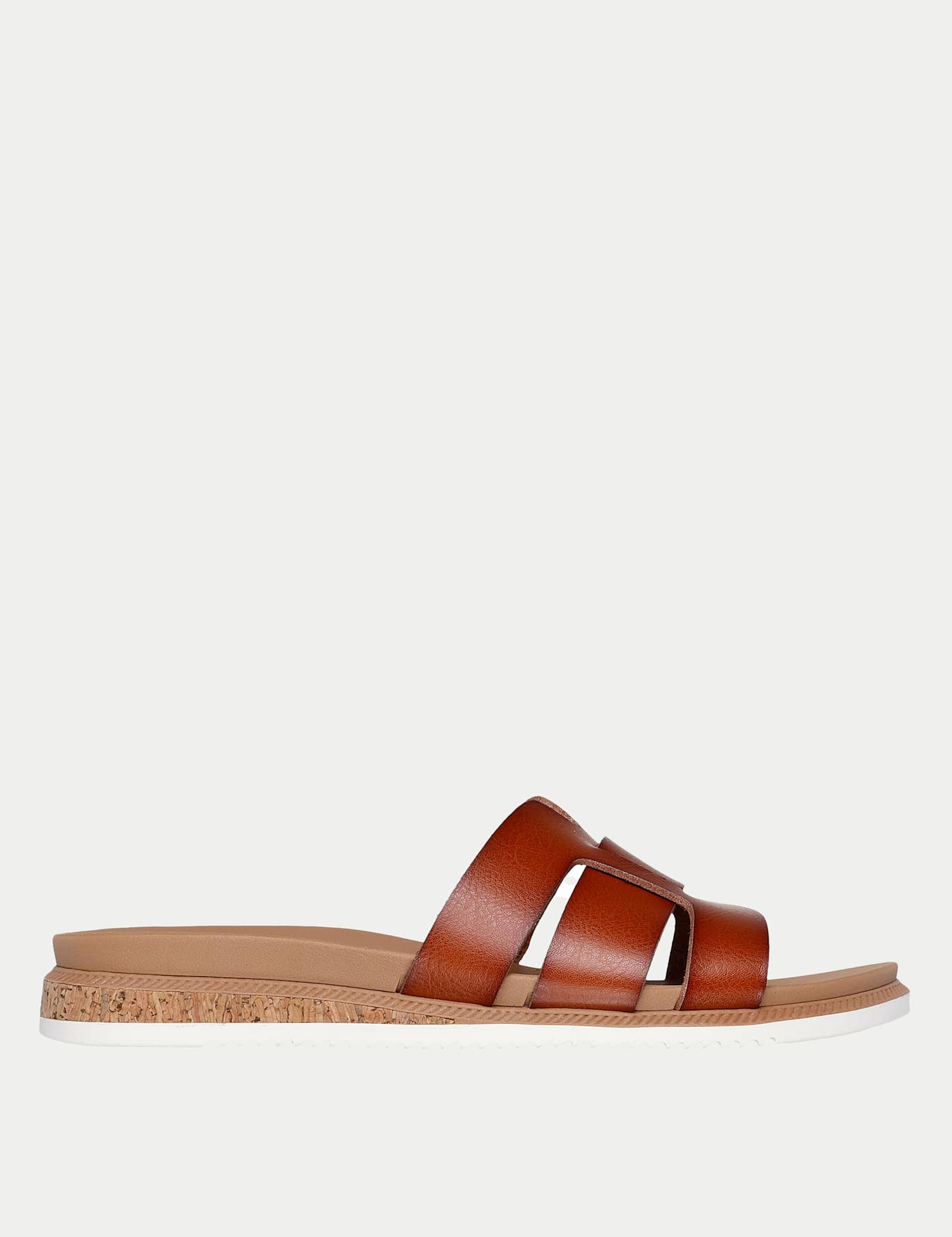 Skechers Desert Kiss Low Peak Look Sandals Brown