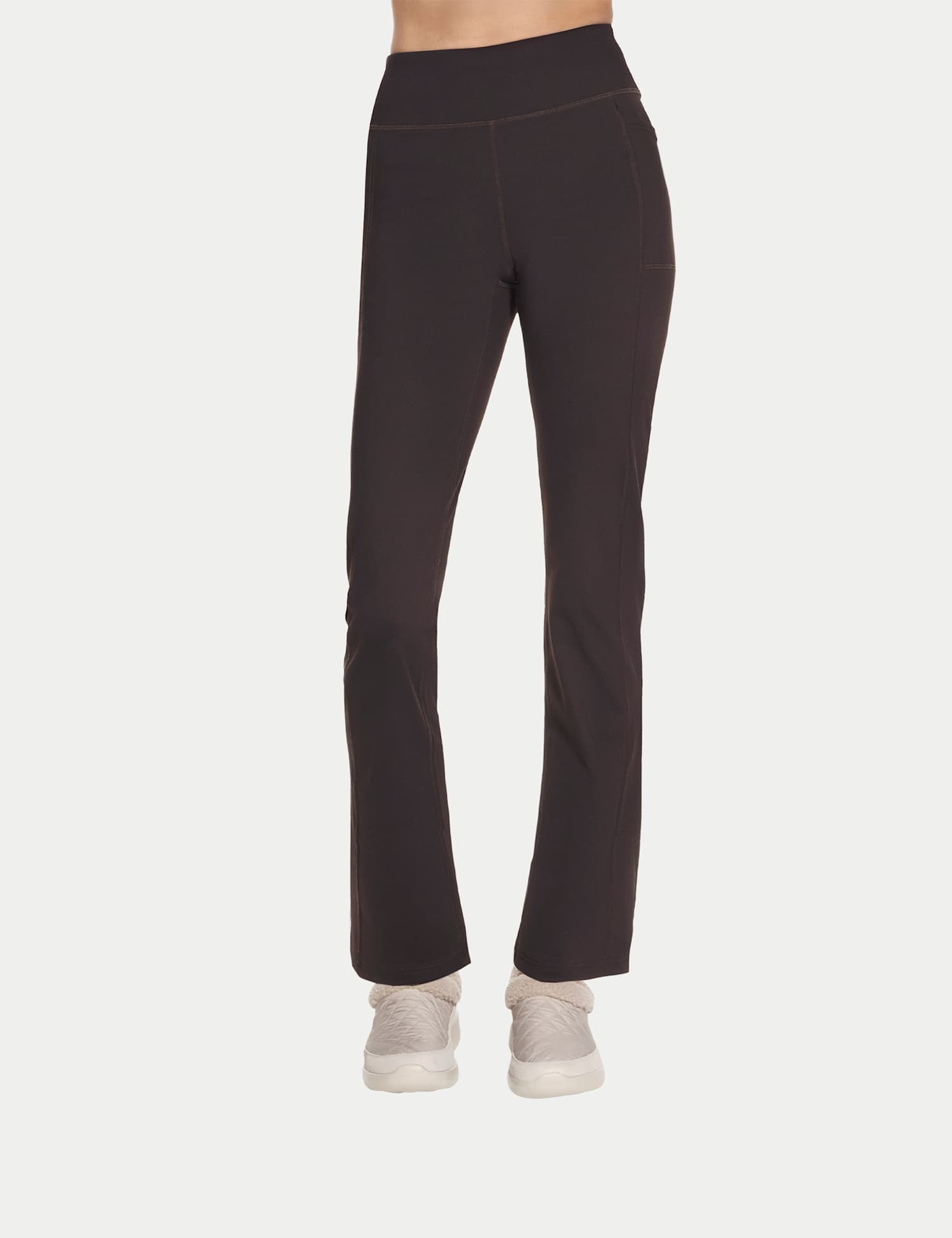 Skechers GO WALK OG Regular Length Trousers Dark Brown