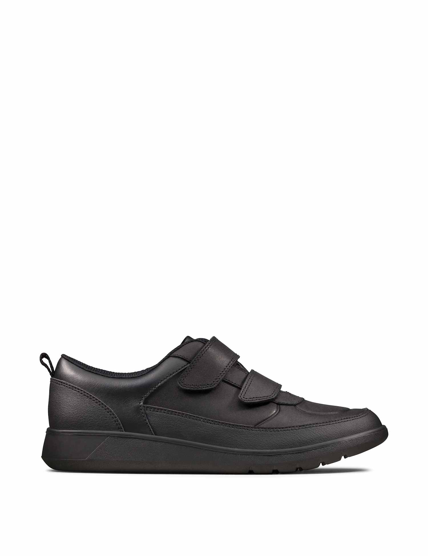 Clarks Kids' Leather School Shoes (3 Large - 9 Large) Black