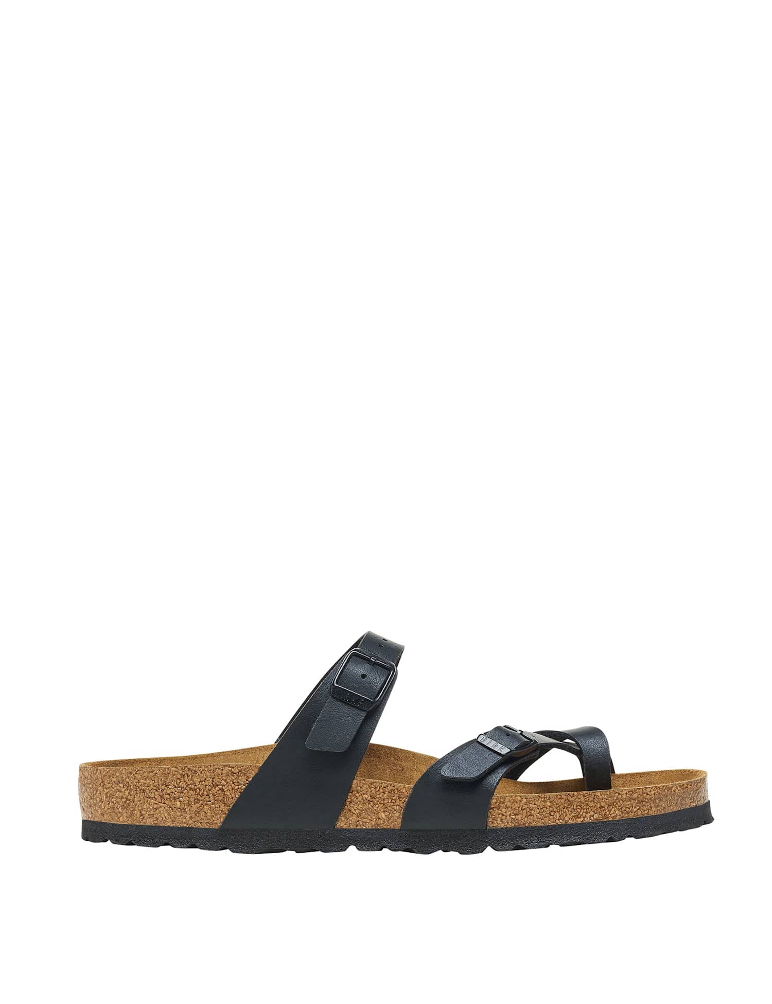 Birkenstock Mayari Footbed Toe Thong Sandals Black