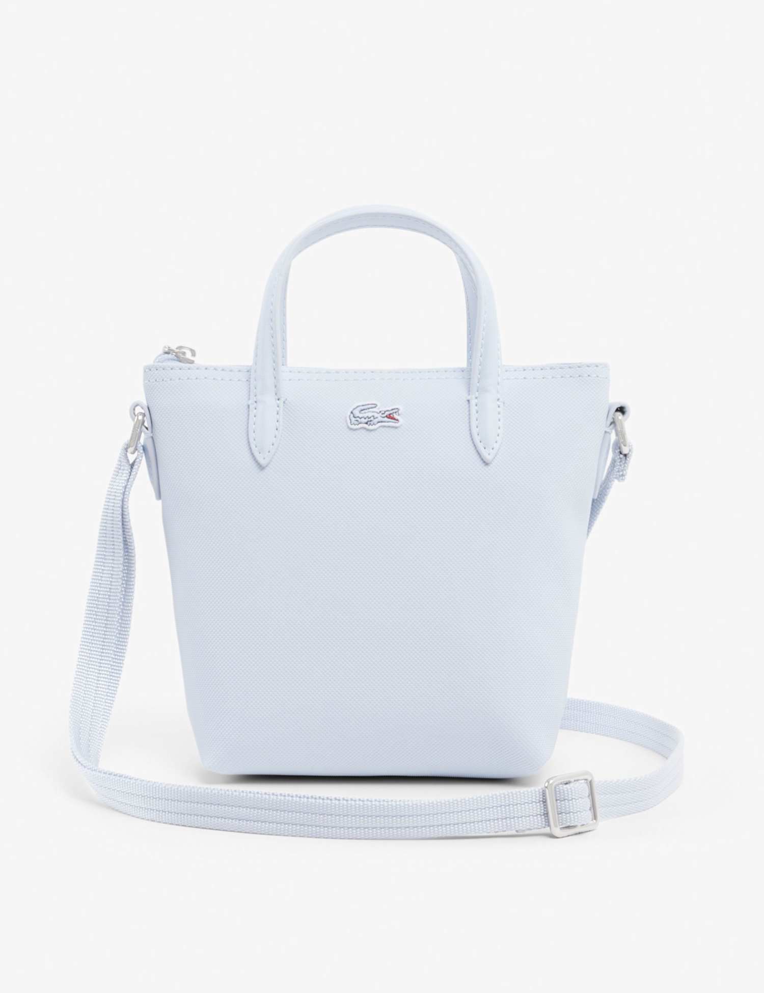 Lacoste Mini L.12.12 Concept Cross Body Tote Bag Light Blue