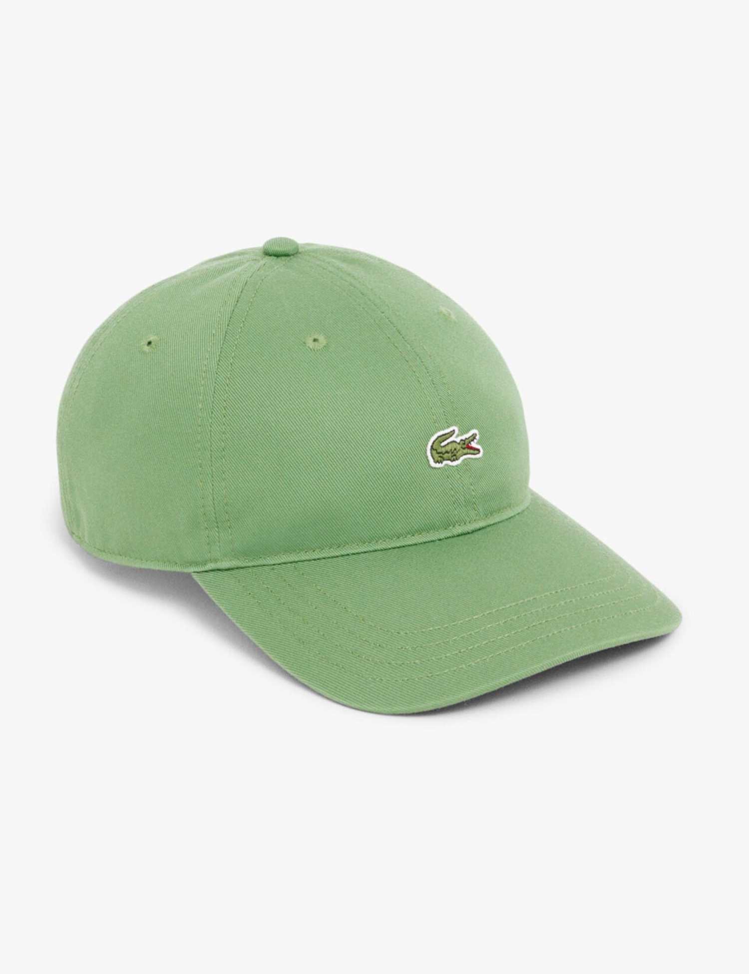 Lacoste Pure Cotton Twill Cap Green