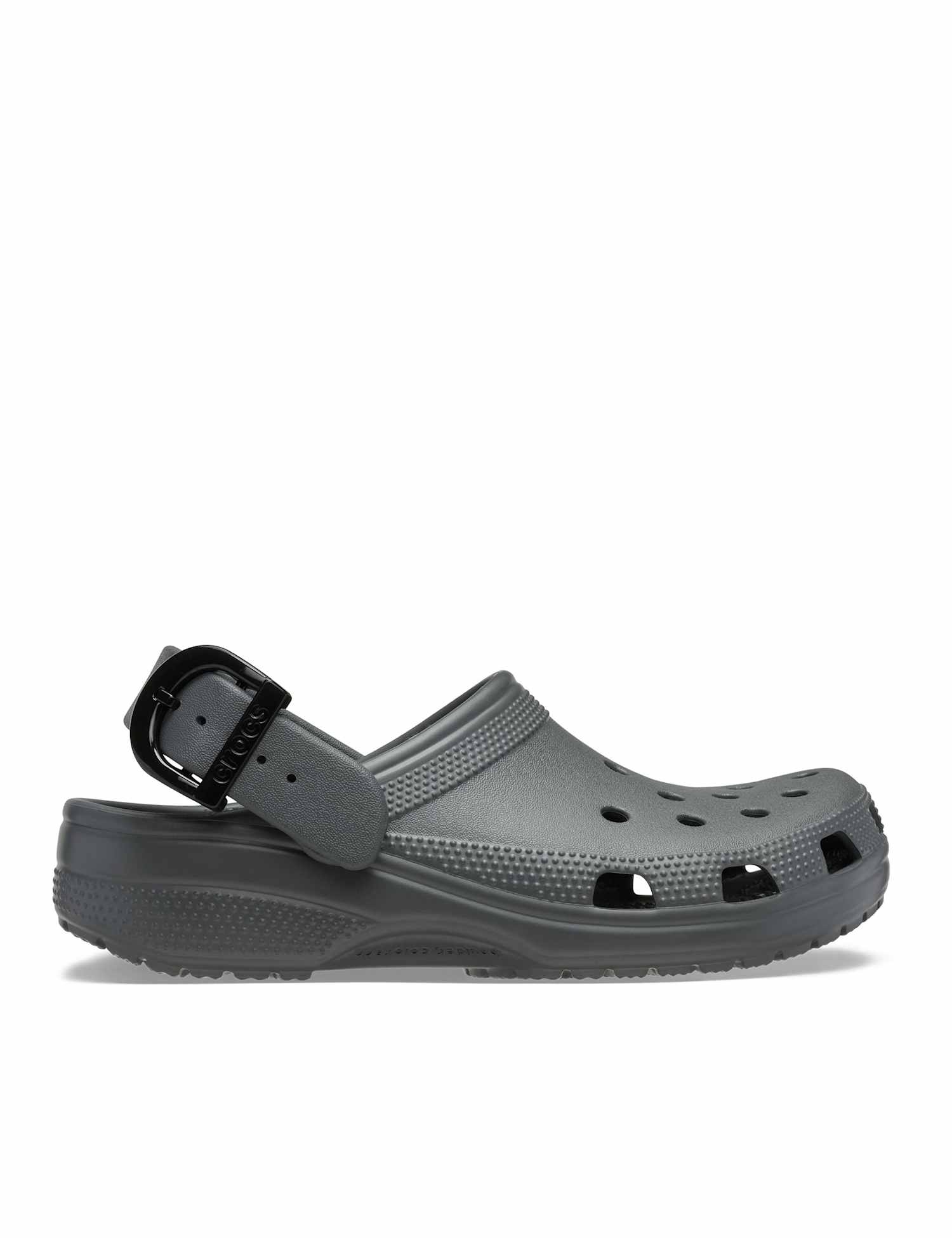 Crocs Classic Buckle Clogs Charcoal