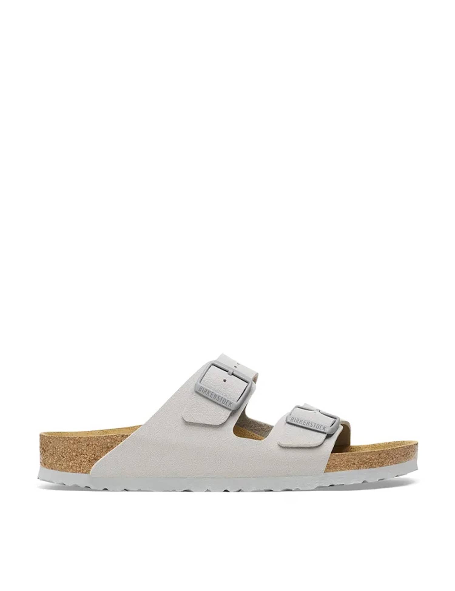 Birkenstock Arizona Flat Sliders Stone