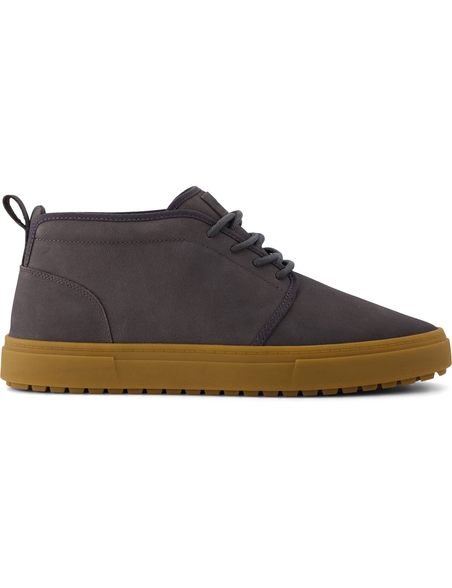 TOMS Carlo Terrain 2.0 Leather Trainers Dark Grey