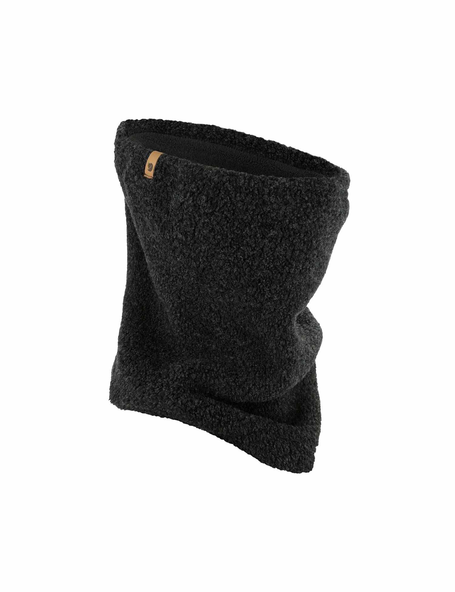 Fjallraven Wool Rich Fleece Lined Snood Dark Grey