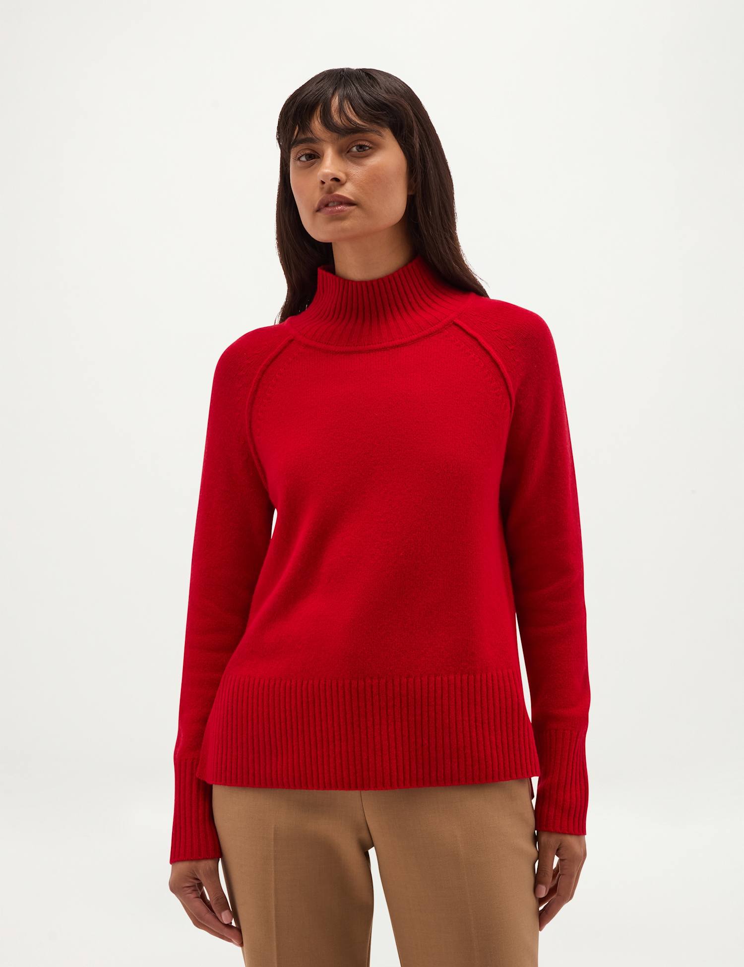 HOBBS Lorraine Jumper With Wool Red
