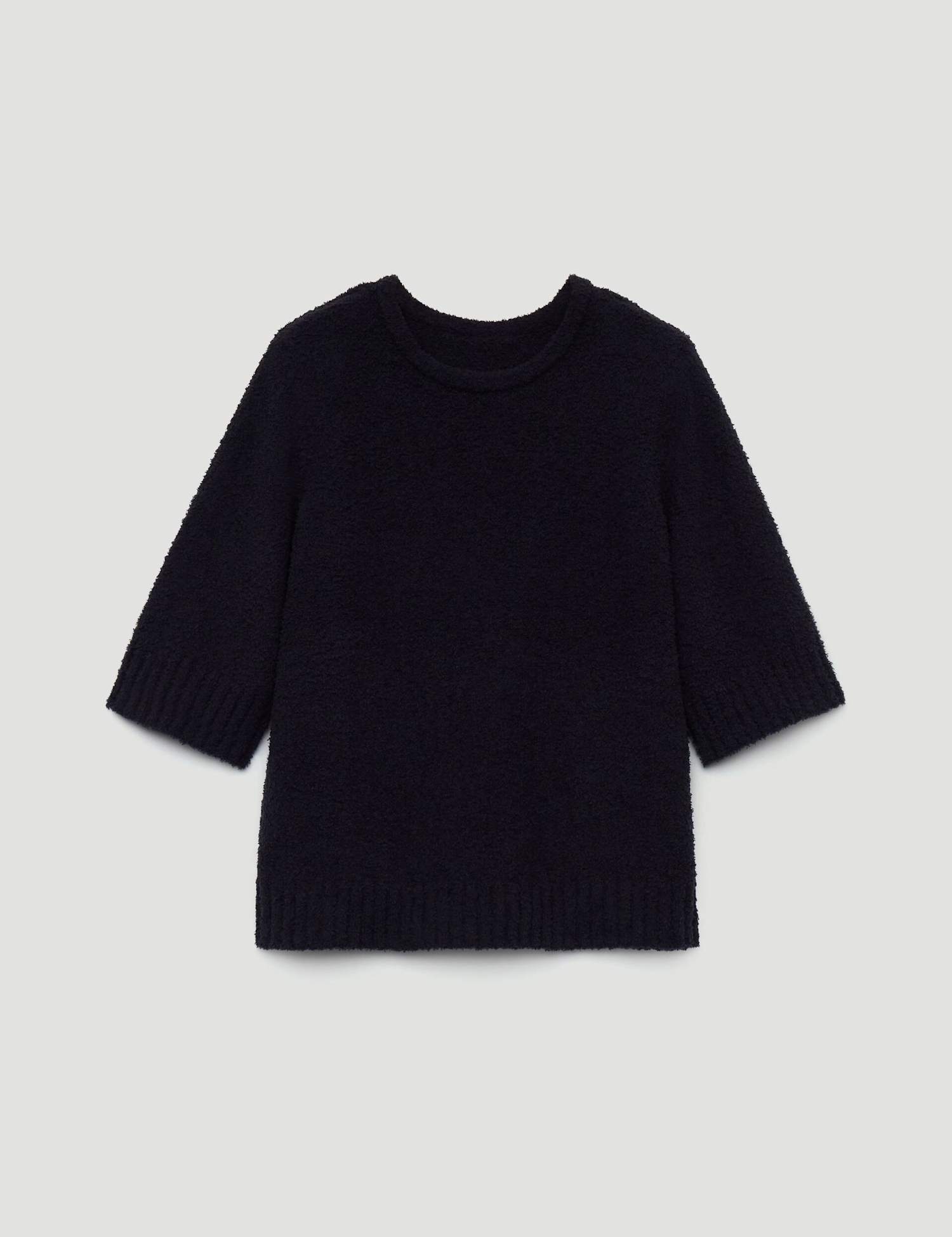 HUSH Eliza Supersoft Short Sleeve Pyjama Top Navy