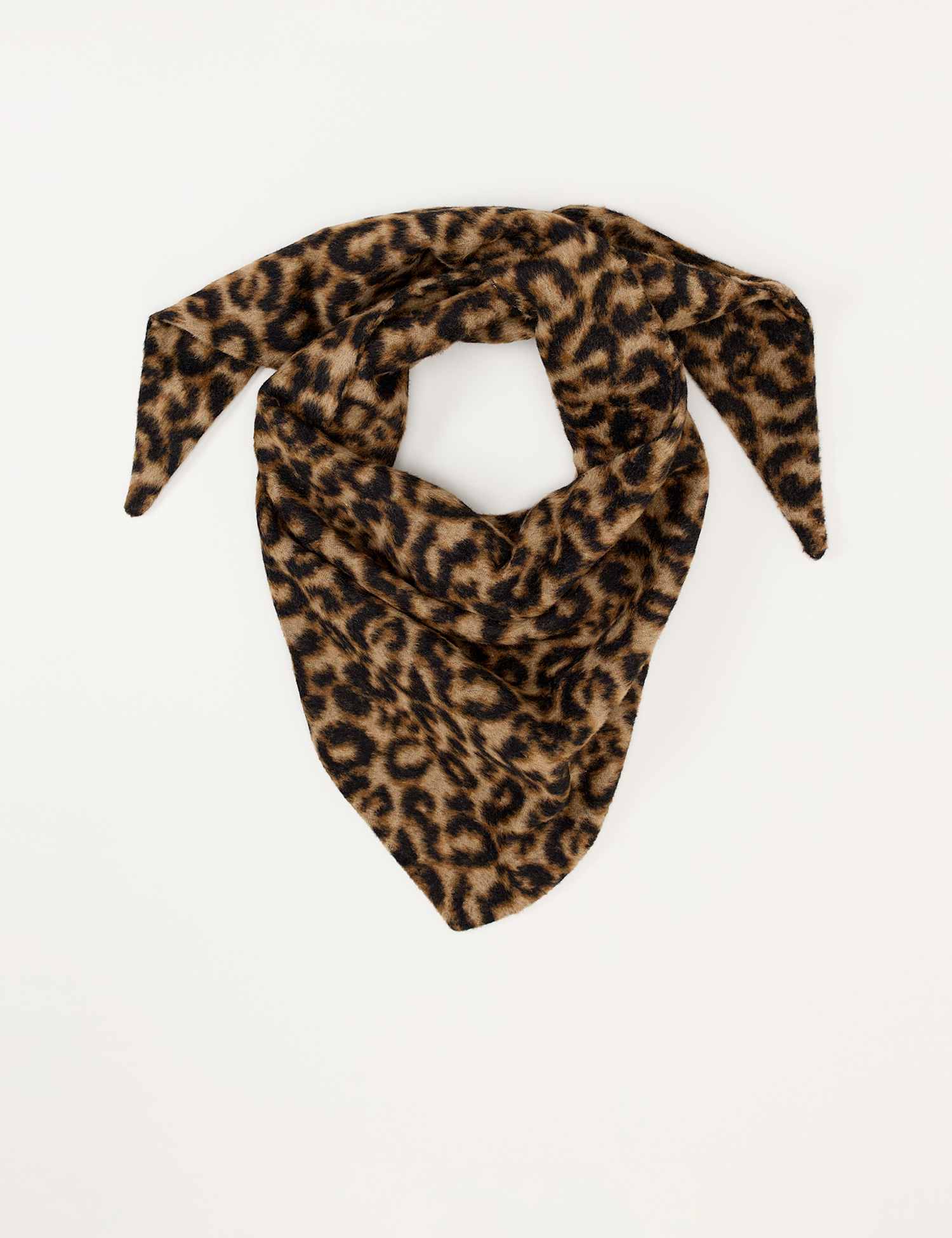 Phase Eight Animal Print Scarf Natural Mix