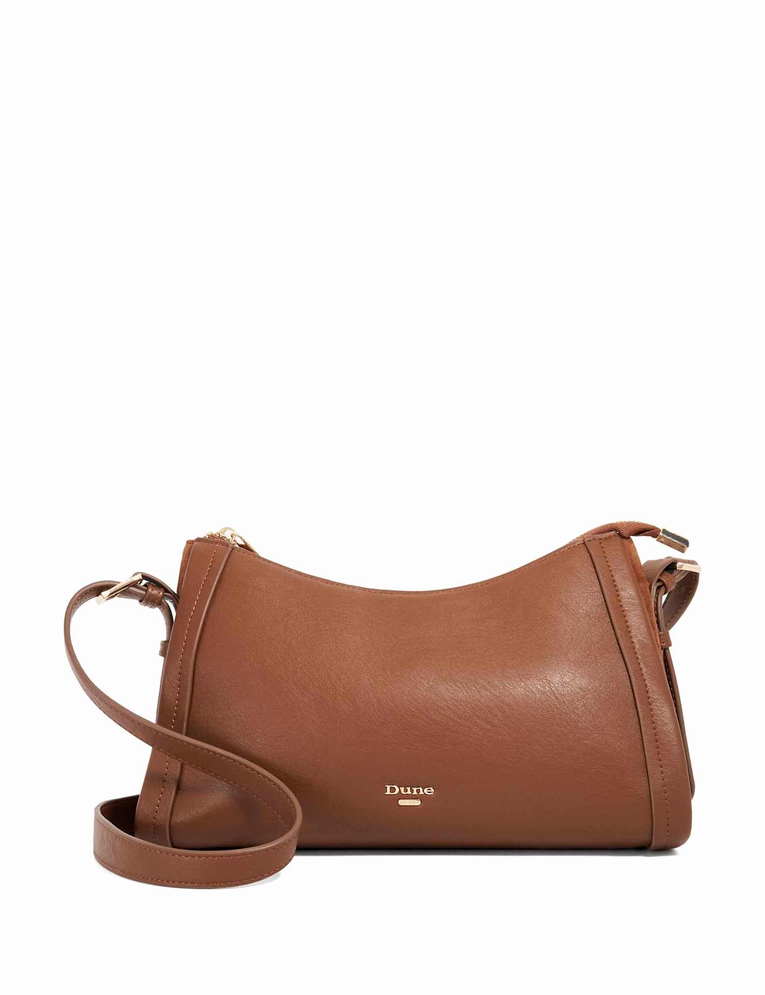 Dune London Cross Body Bag Dark Brown
