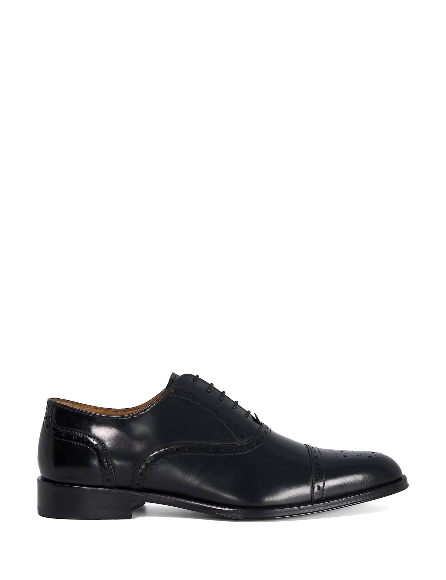 Dune London Leather Brogues Black