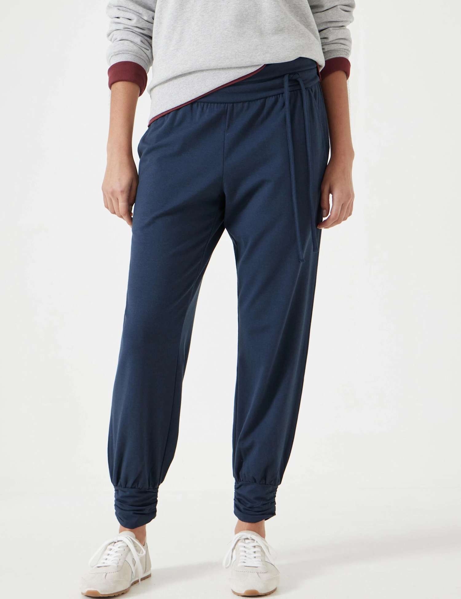 HUSH Modal Blend Cuffed Joggers Navy