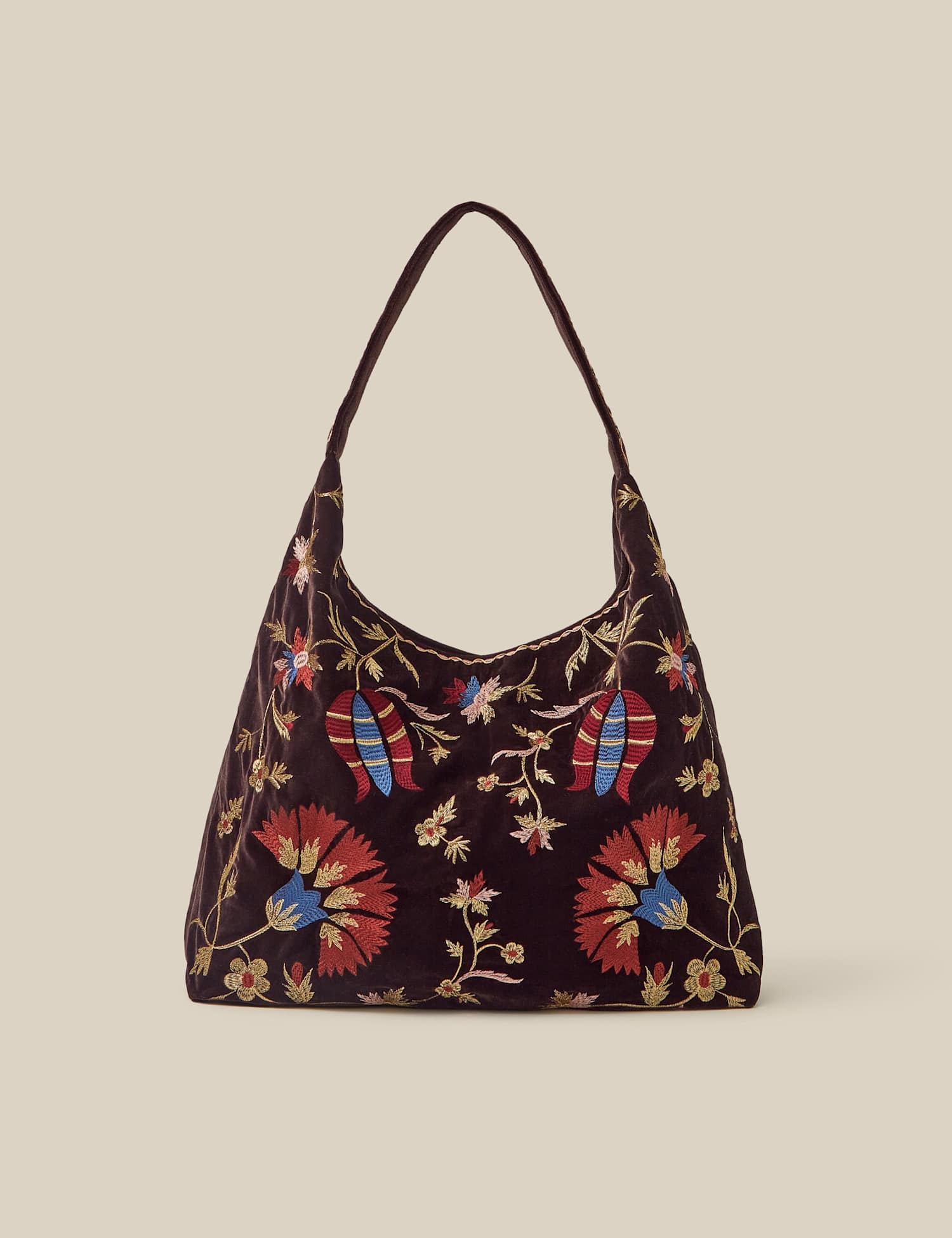 Monsoon Cross Body Bag Chocolate