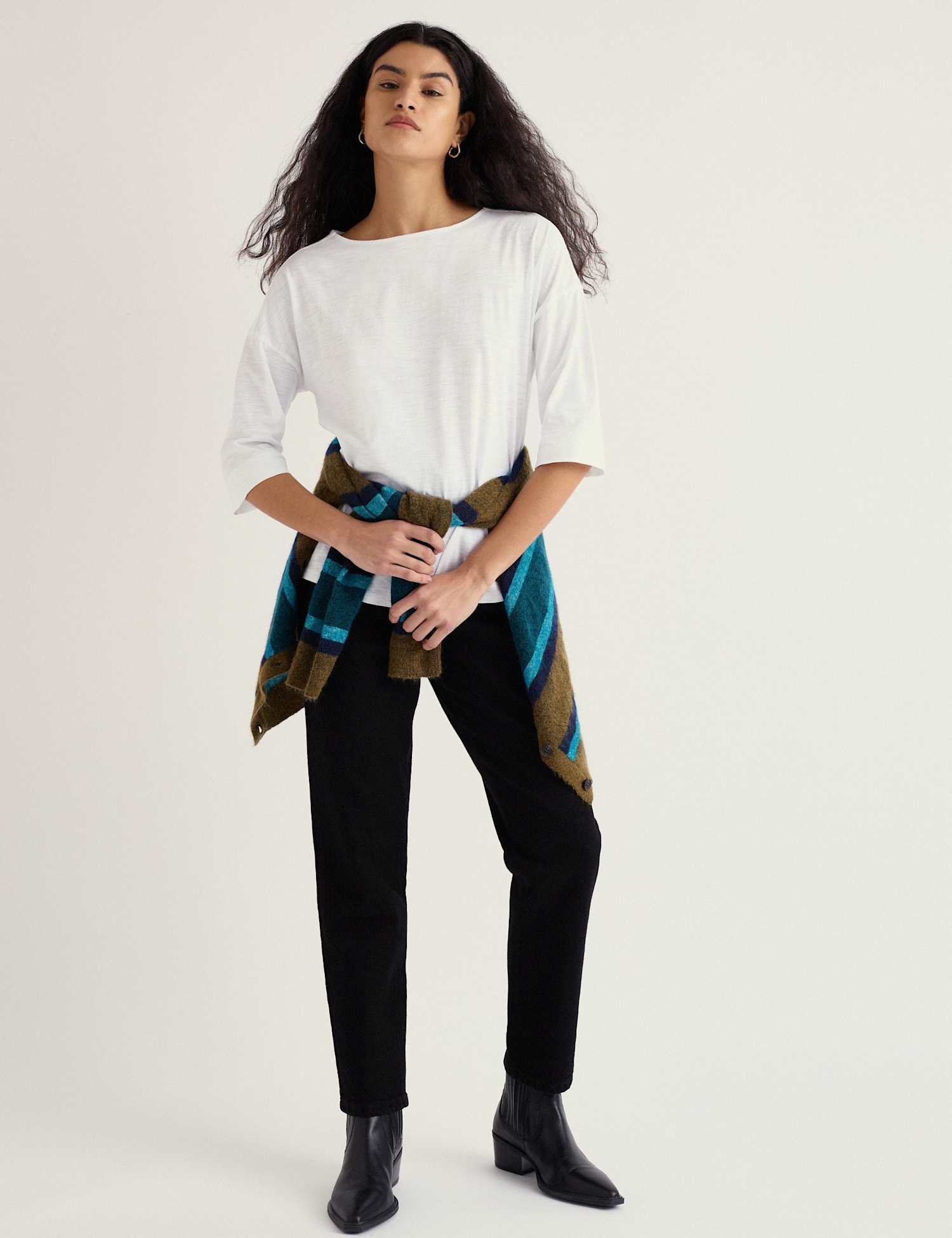 Seasalt Cornwall Pure Cotton Relaxed Top White