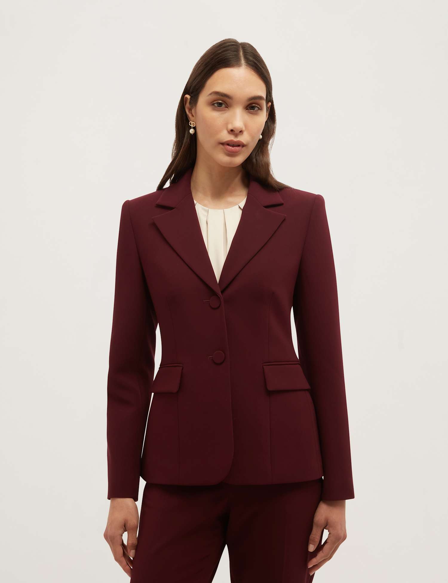 HOBBS Short Blazer Purple