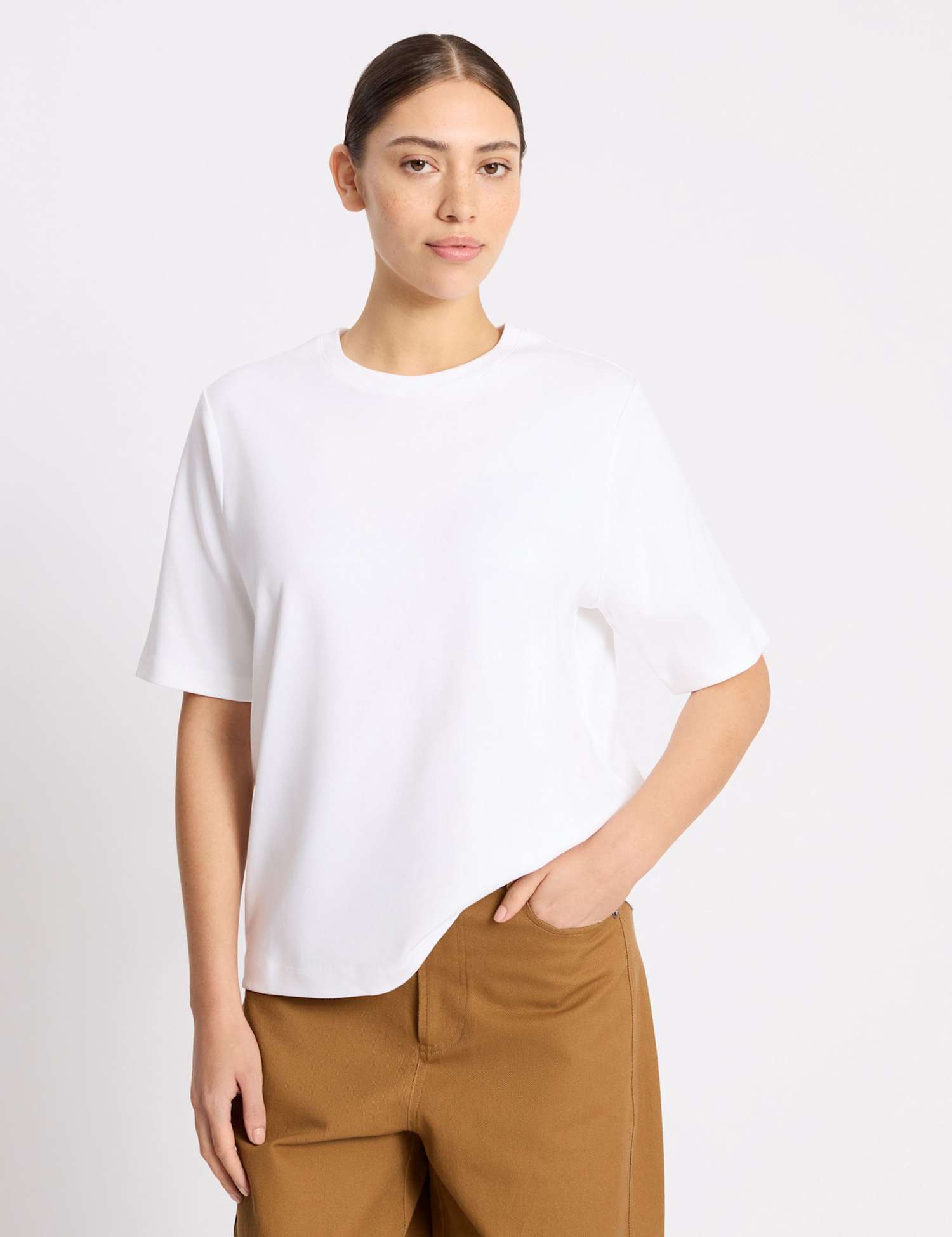 Albaray Pure Cotton T-Shirt White