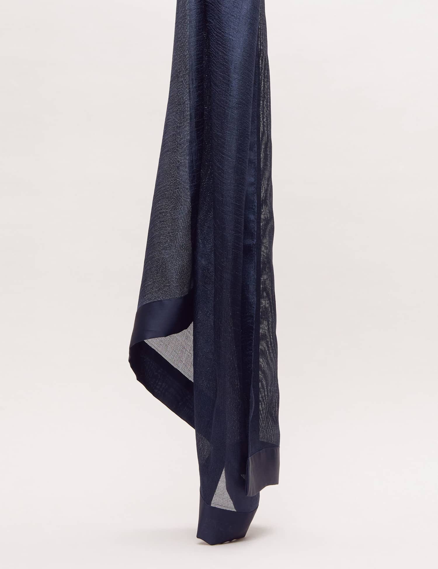 Phase Eight Woven Scarf Navy