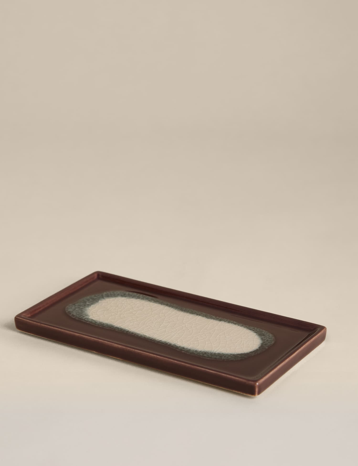 Image of M&S Small Glazed Ceramic Trinket Tray&hellip;