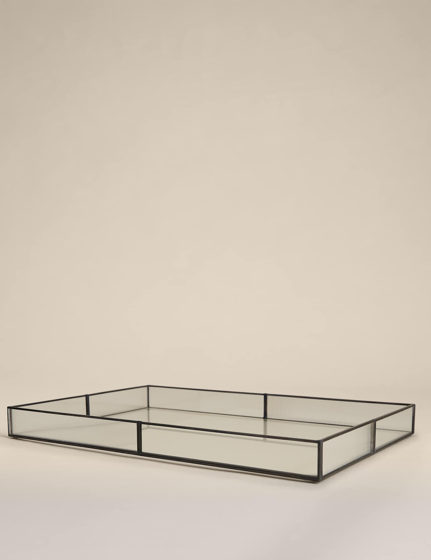 Image of M&S Large Ribbed Glass Trinket Tray&hellip;