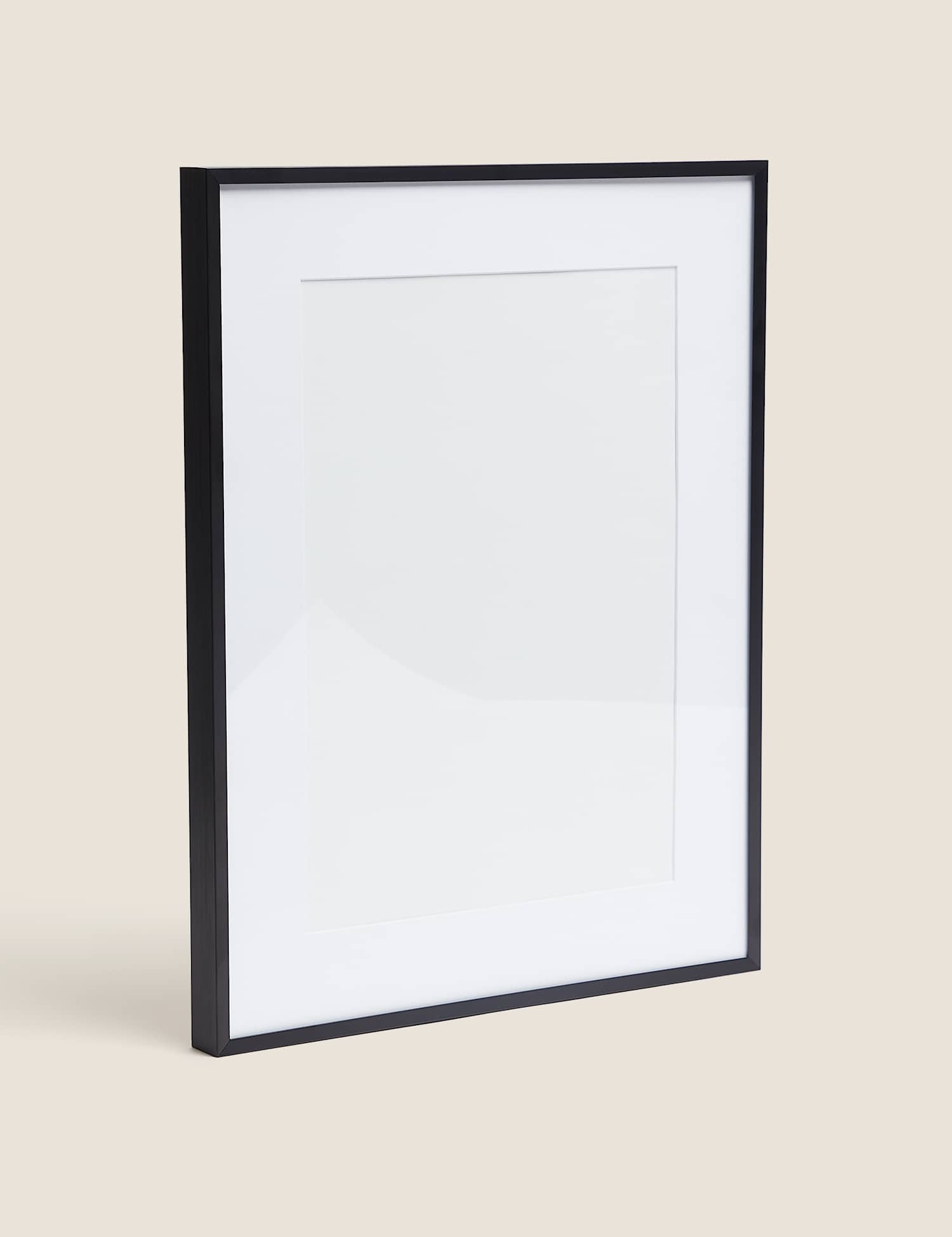 M&S Milan Metal Photo Frame A4 Black