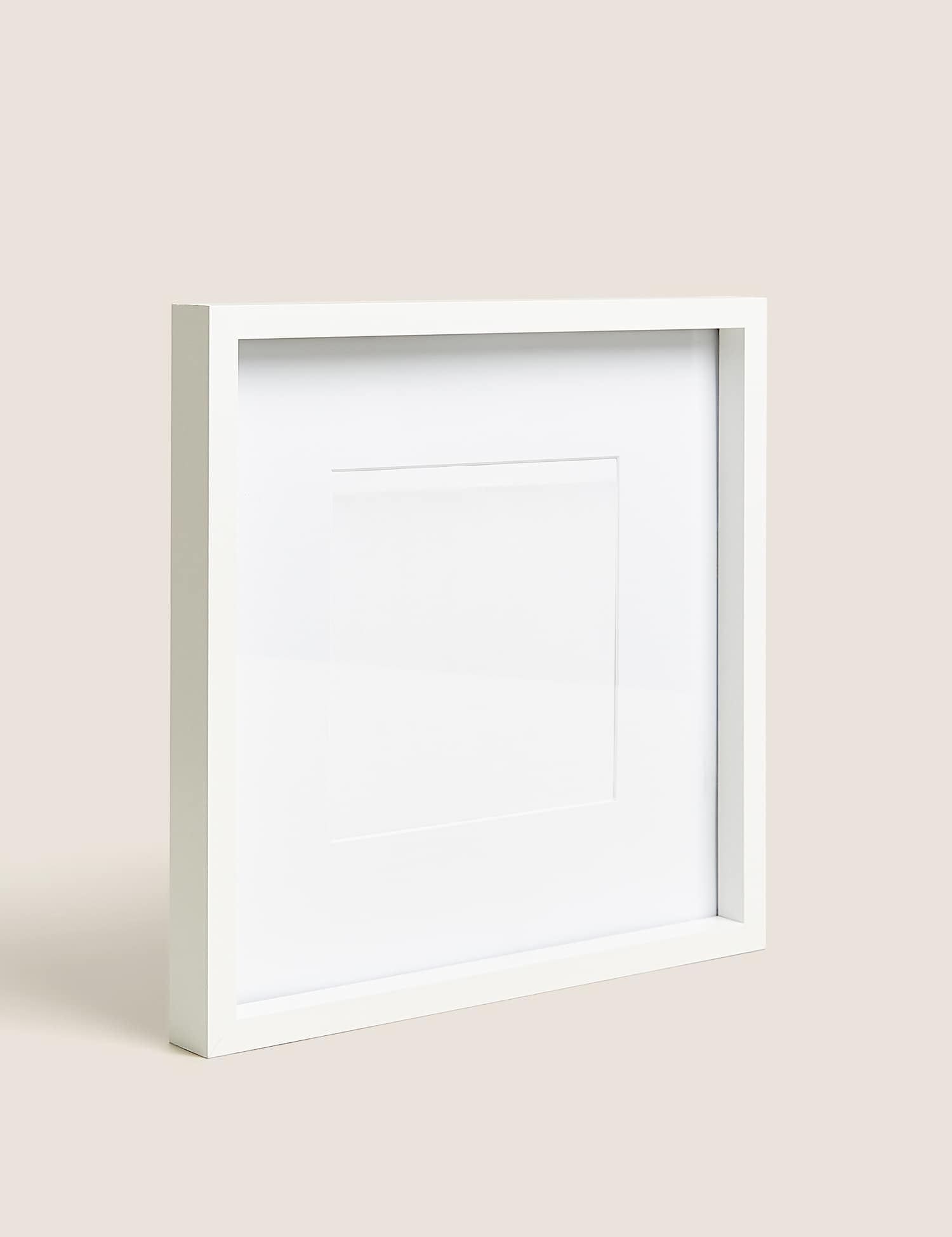 M&S Square Photo Frame 6 x 6 inch White