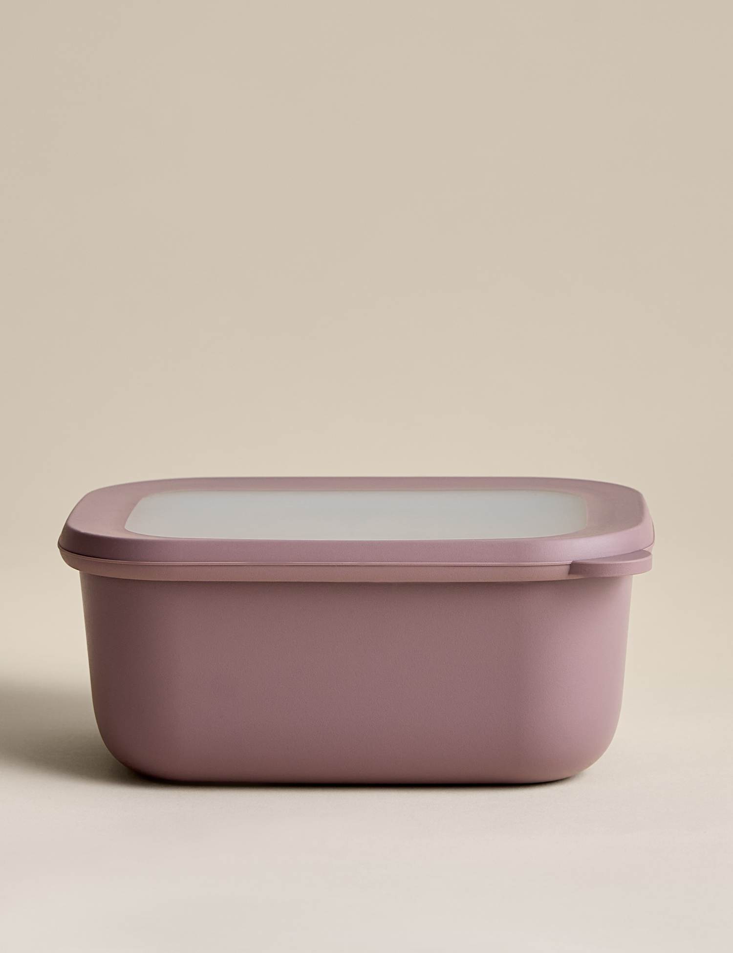 M&S Medium Plastic Storage Container Pink Mix