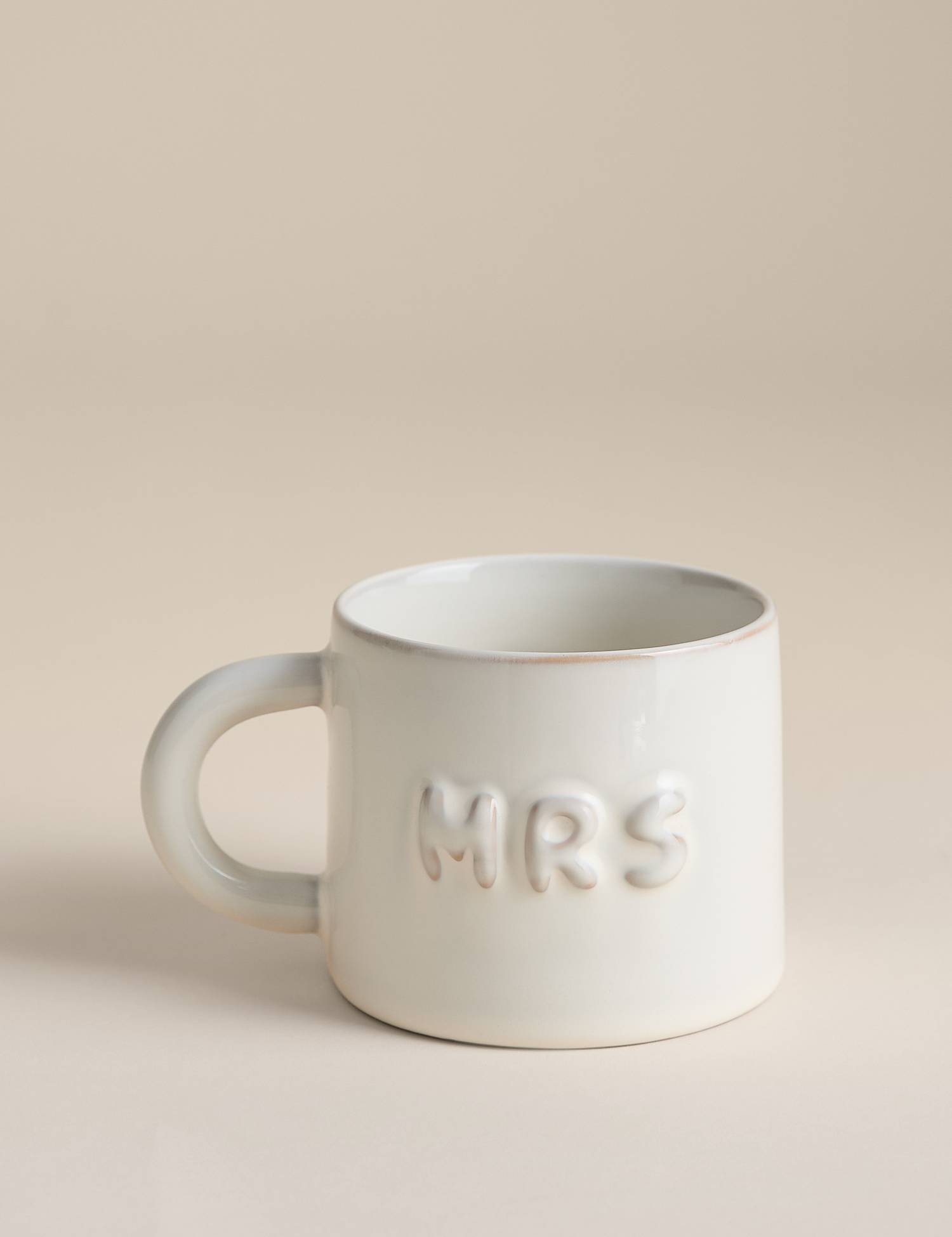 Image of M&S Stoneware Mrs Mug Natural Mix