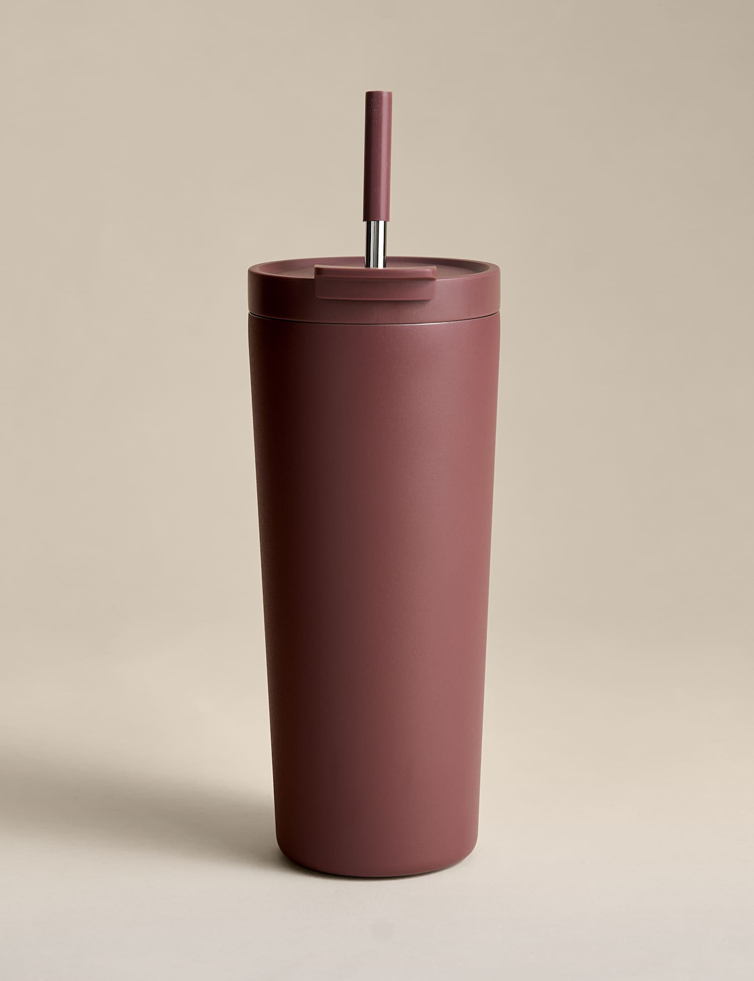 Image of M&S Stainless Steel Straw Cup 700ml&hellip;