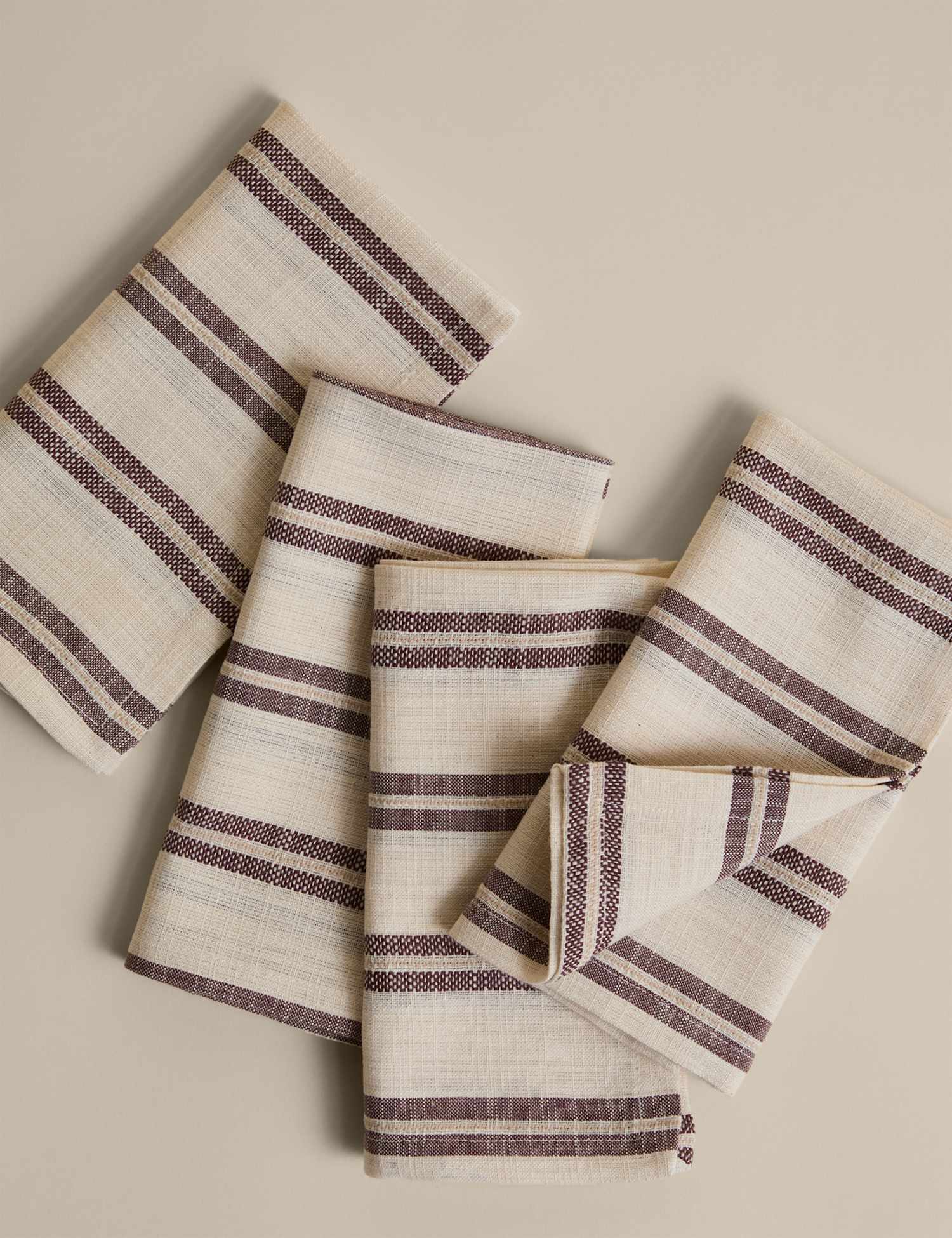 Image of M&S Set of 4 Cotton Rich&hellip;