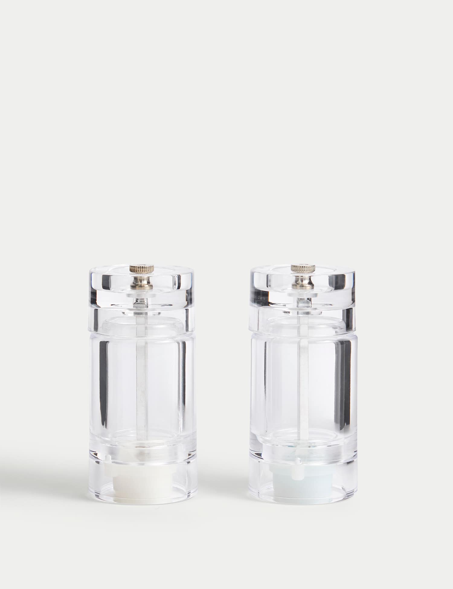 Image of M&S Salt & Pepper Mills Clear