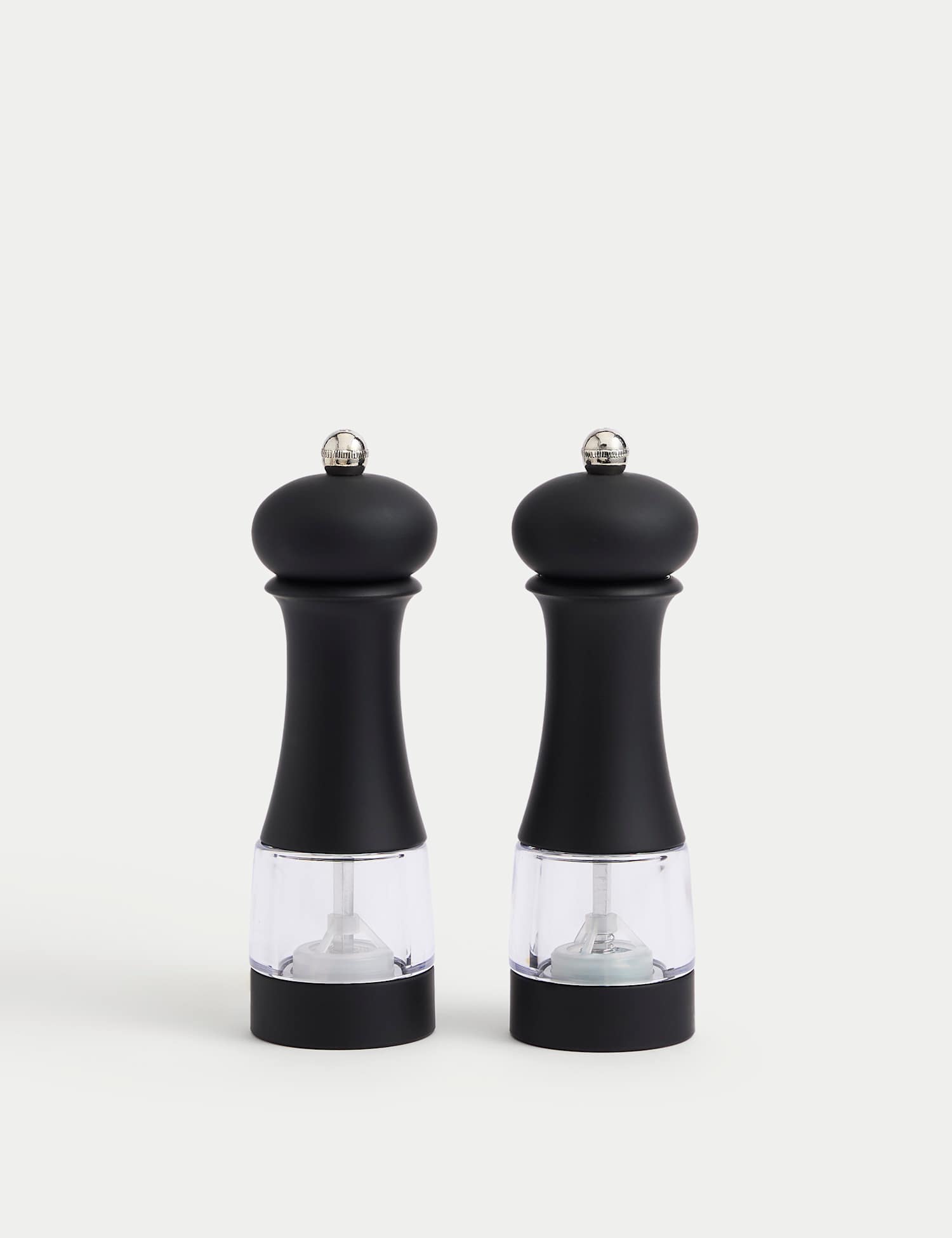 Image of M&S Salt & Pepper Mills Black