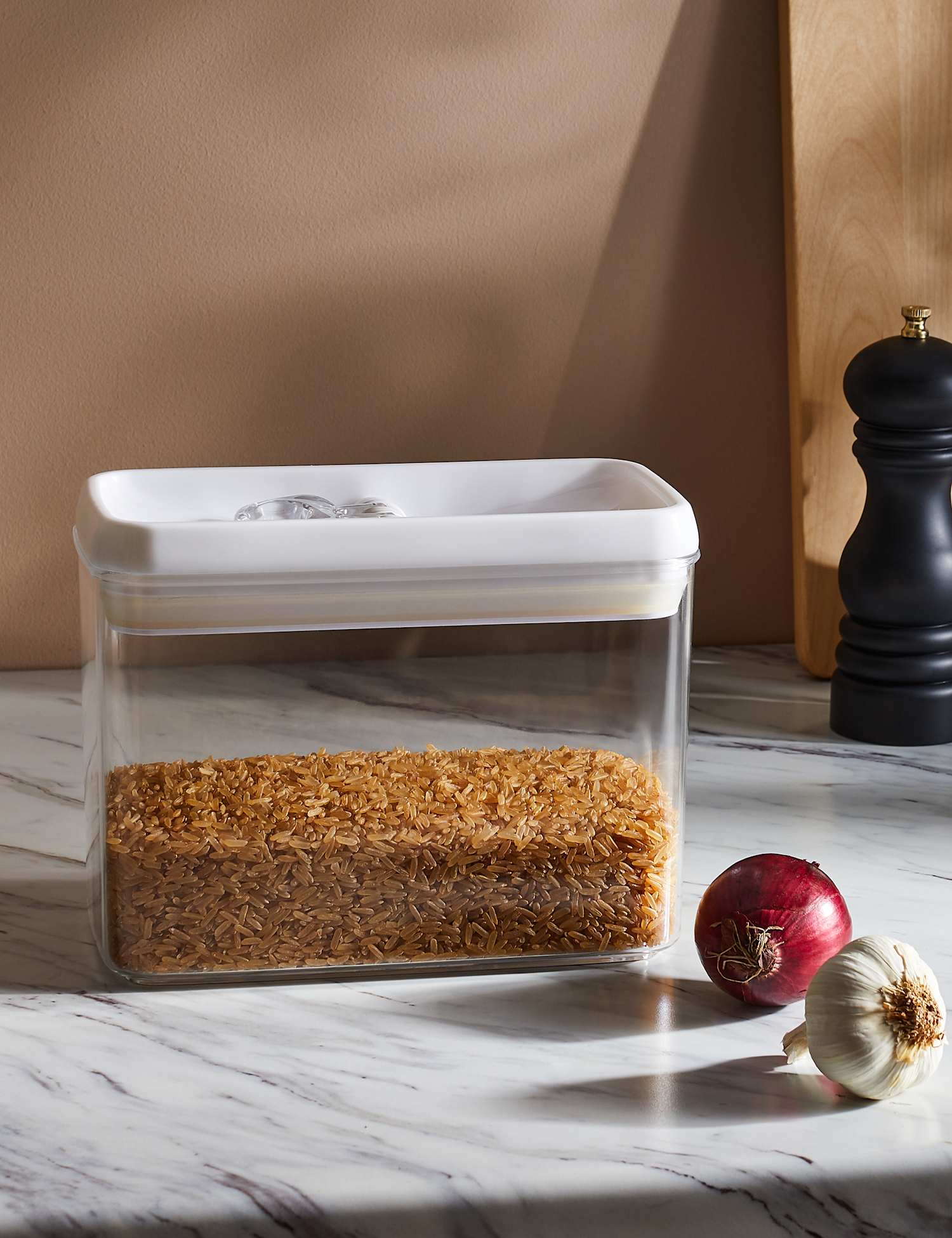 Image of M&S 1.8L Rectangular Flip-Tight Food Storage&hellip;