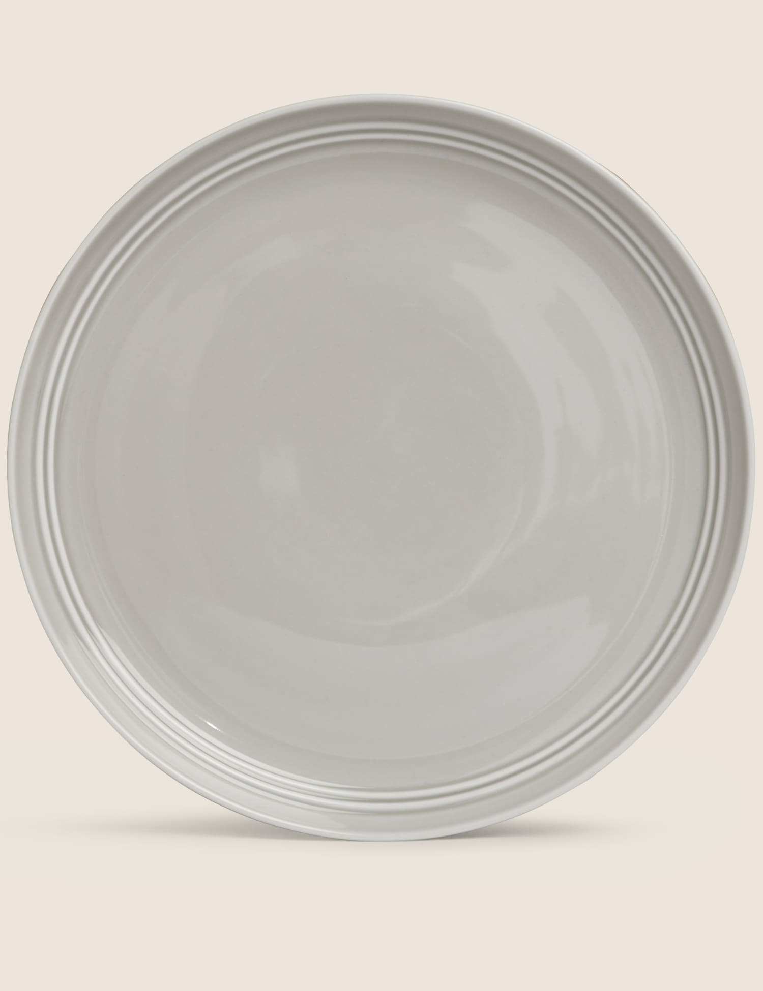 Image of M&S Marlowe Dinner Plate Light Grey