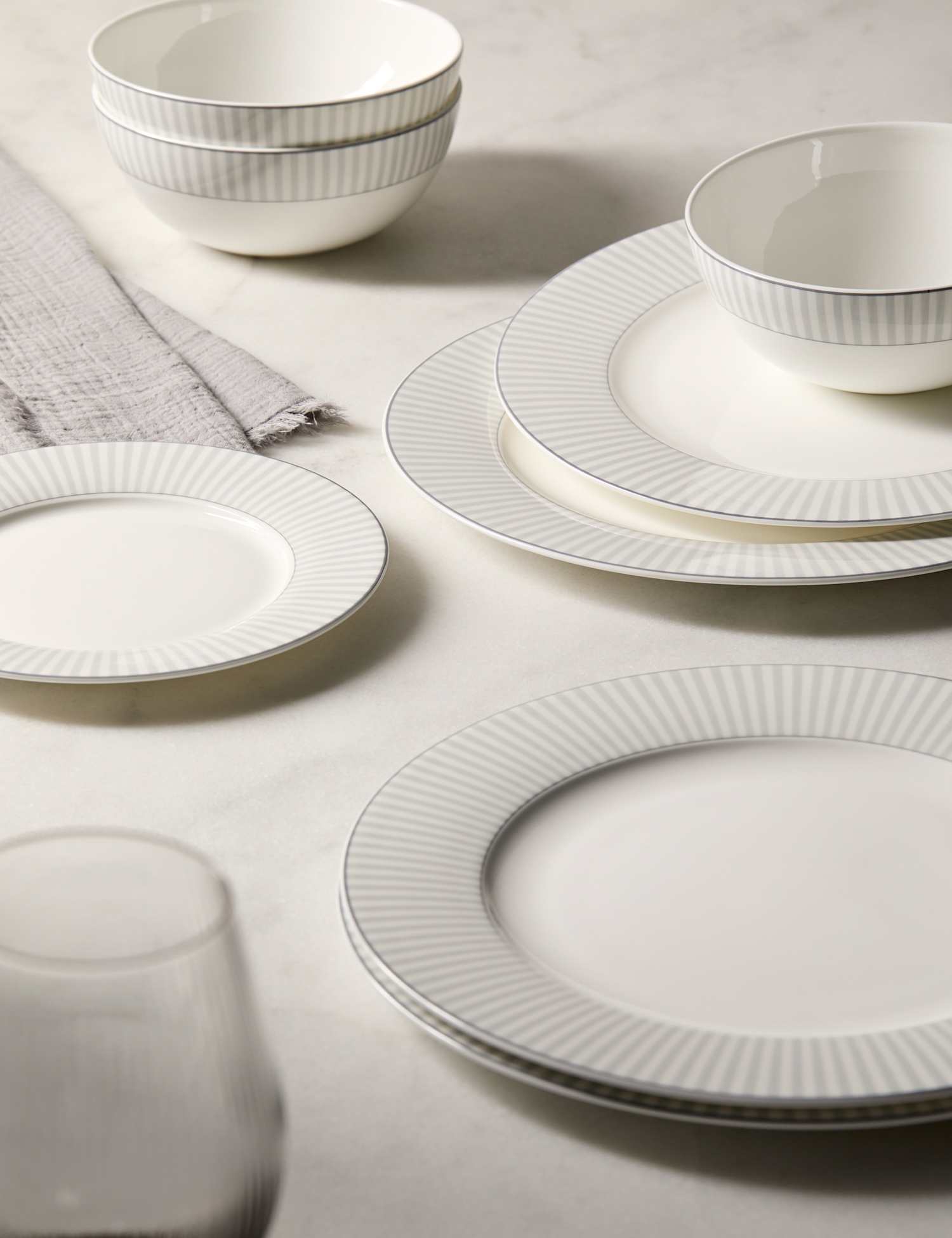Image of M&S 12 Piece Hampton Dinner Set&hellip;