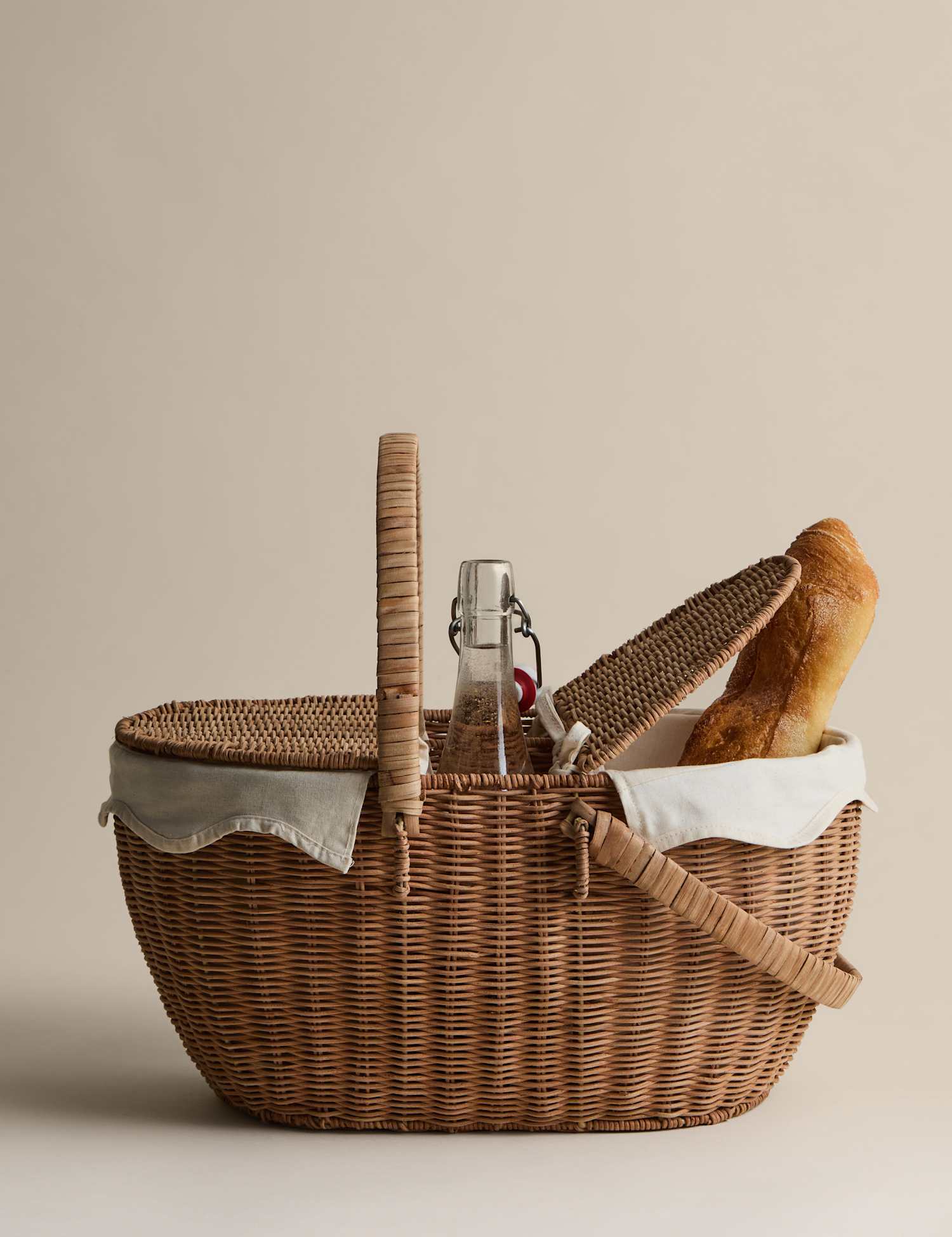 Image of M&S Wicker Picnic Hamper with Wine&hellip;