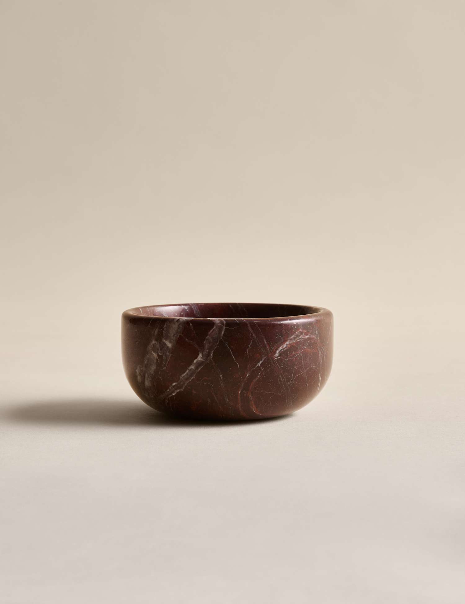 Image of M&S Marble Nibble Bowl Red
