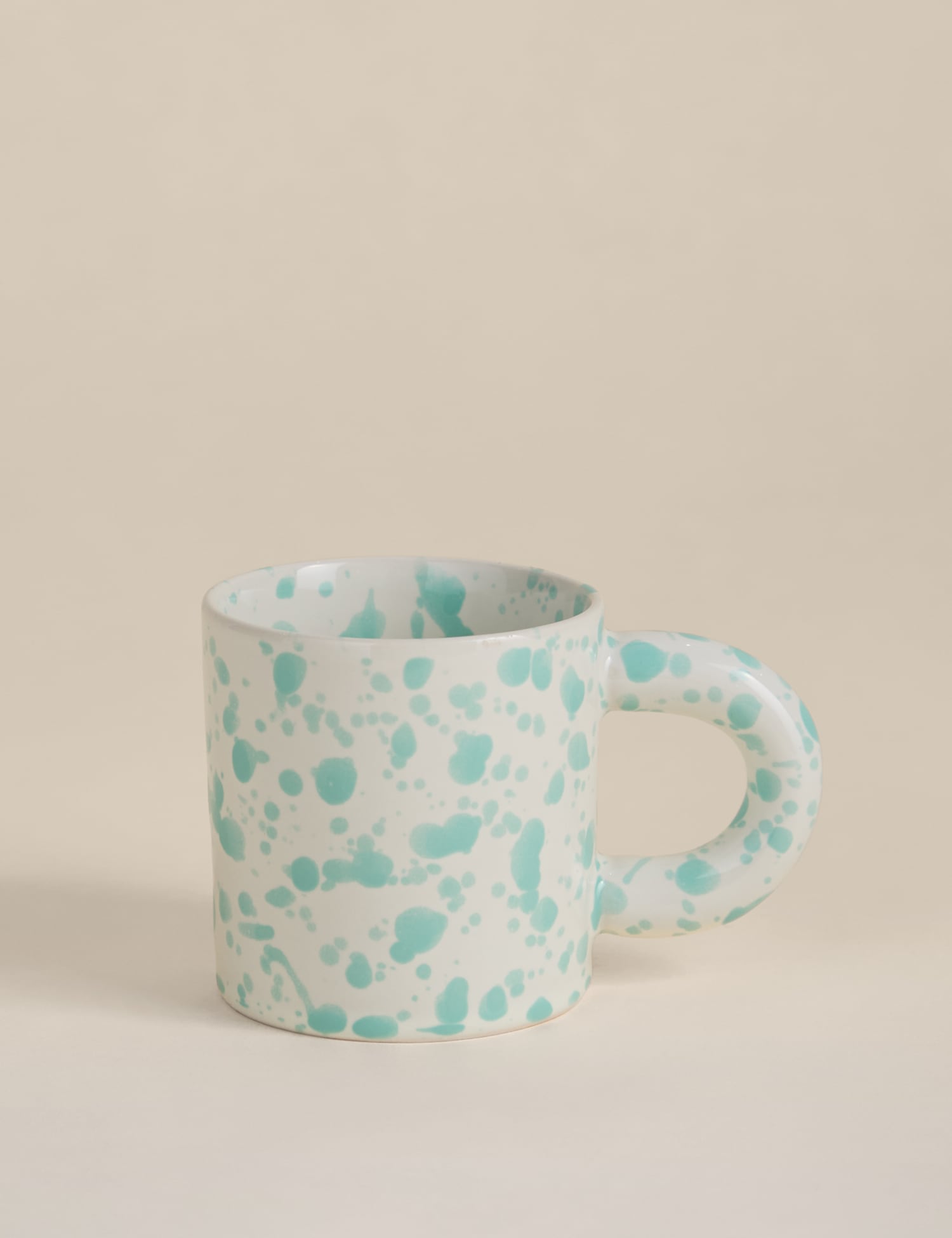 Image of M&S Splatter Mug Mint