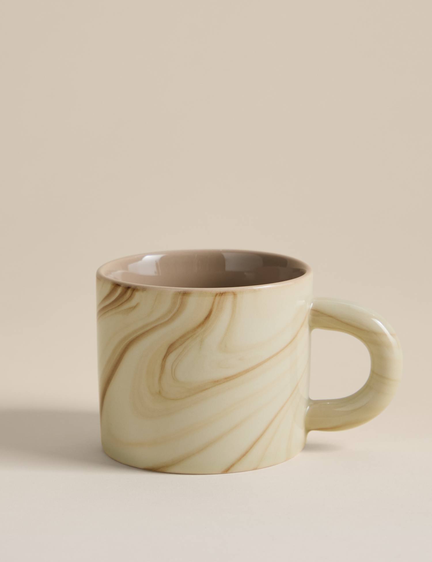 Image of M&S Marbled Mug Cream